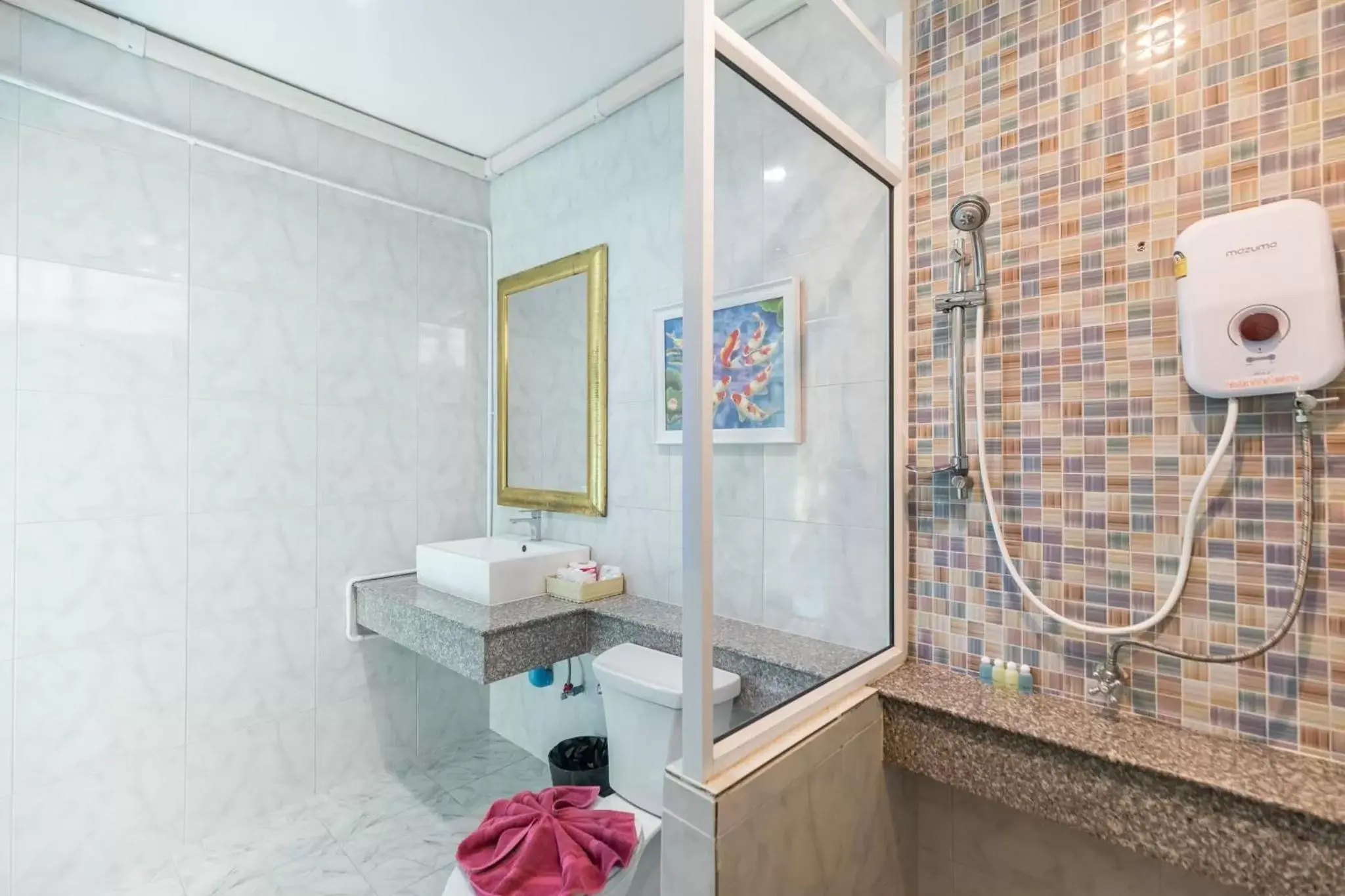 Bathroom in Khaosok Rainforest Resort