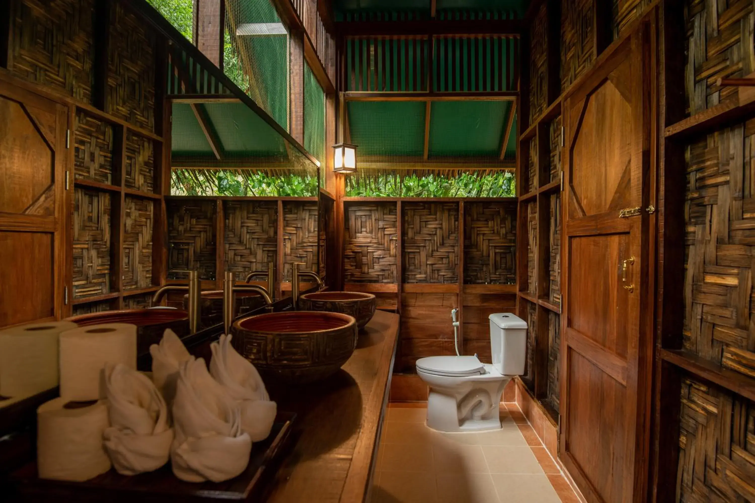 Bathroom in Our Jungle Camp - Eco Resort SHA Certified