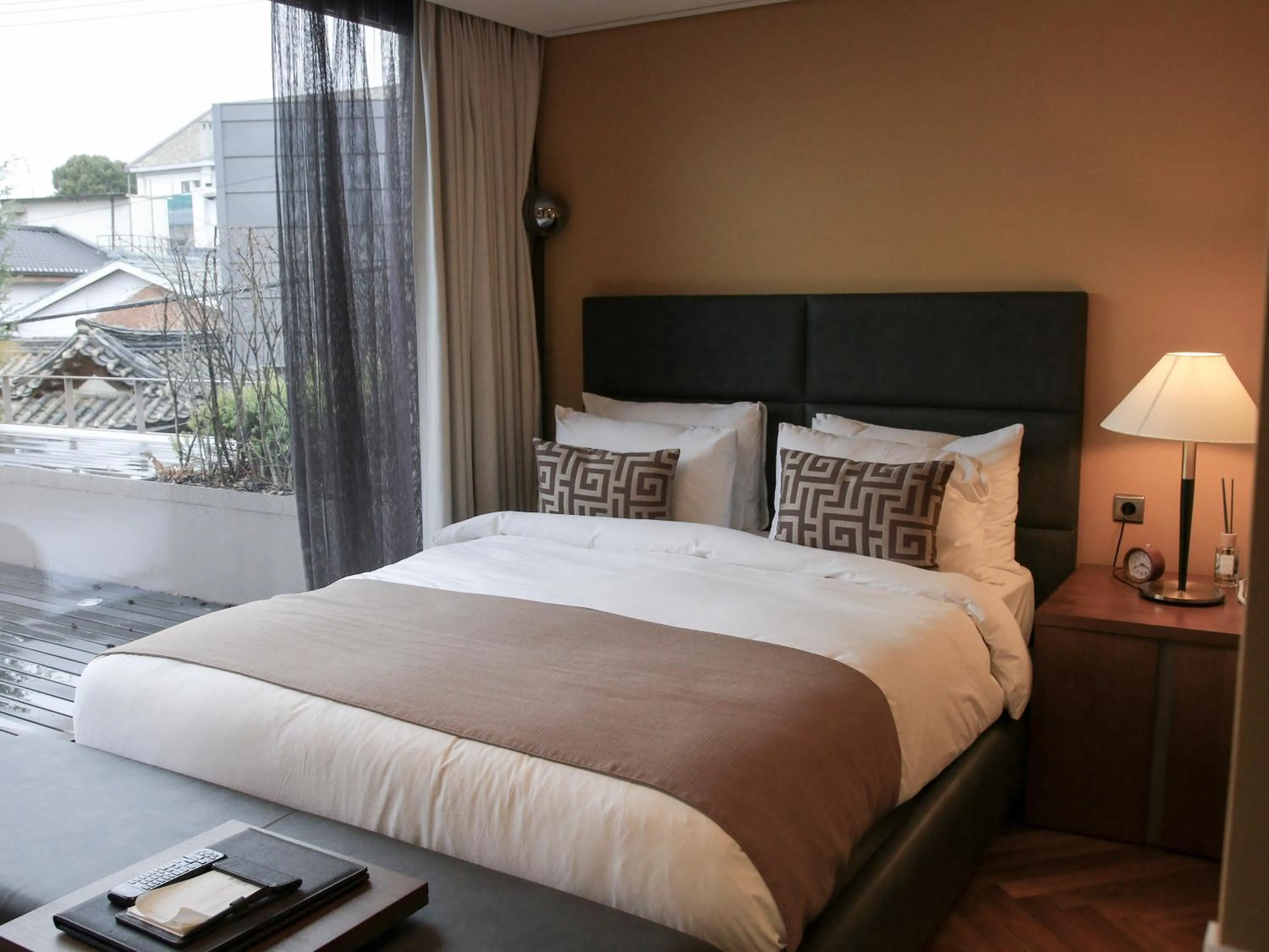 Bedroom, Bed in Bonum 1957 Hanok and Boutique