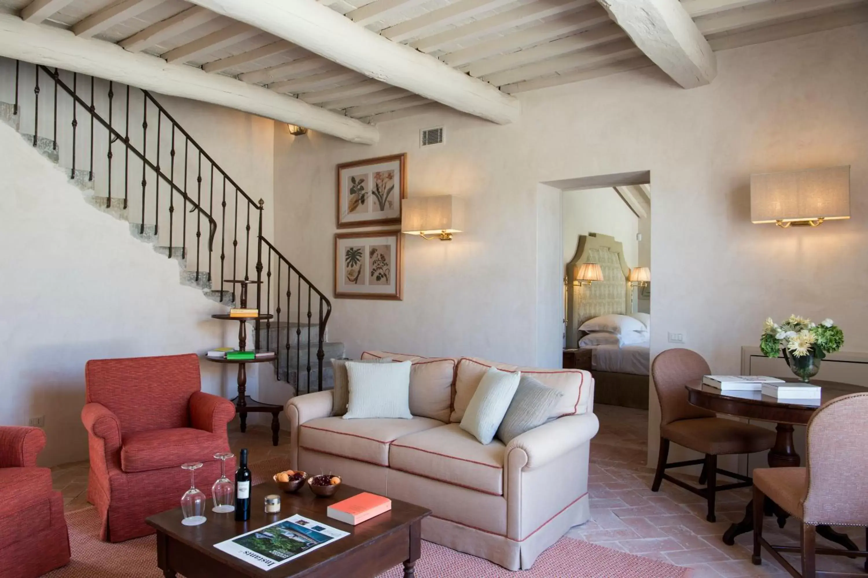 Seating Area in Il Borro Relais & Châteaux