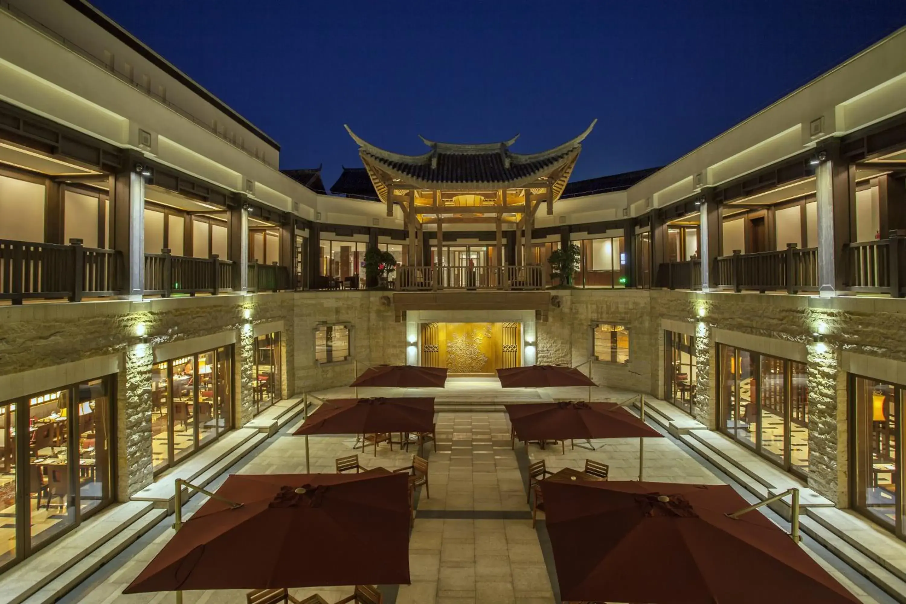 Facade/entrance in Banyan Tree Chongqing Beibei