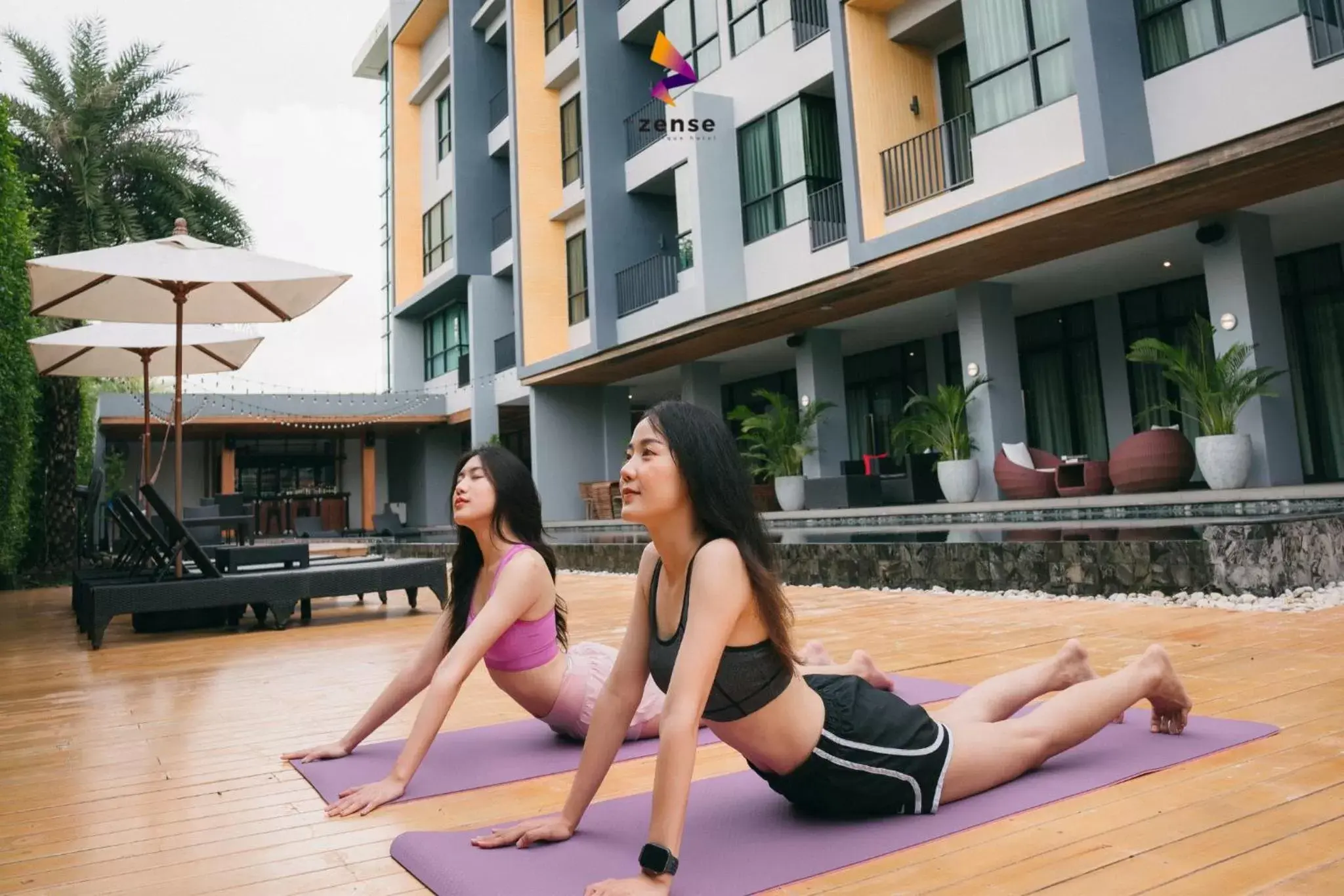 Swimming pool in The Zense Boutique Hotel Swimming pool in The Zense Boutique Hotel