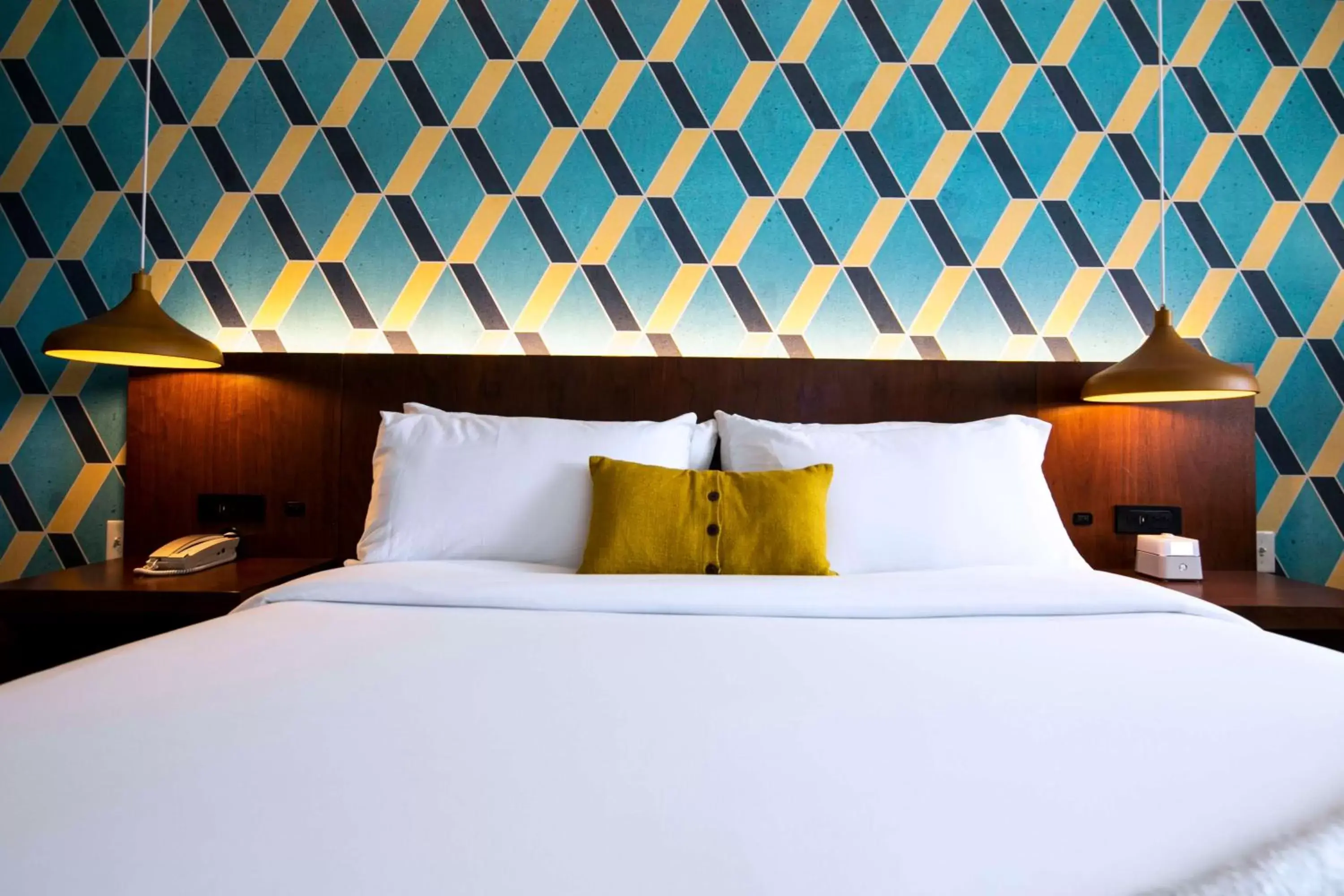 Bedroom, Bed in Unscripted Durham, Part of JDV by Hyatt Bedroom, Bed in Unscripted Durham, Part of JDV by Hyatt