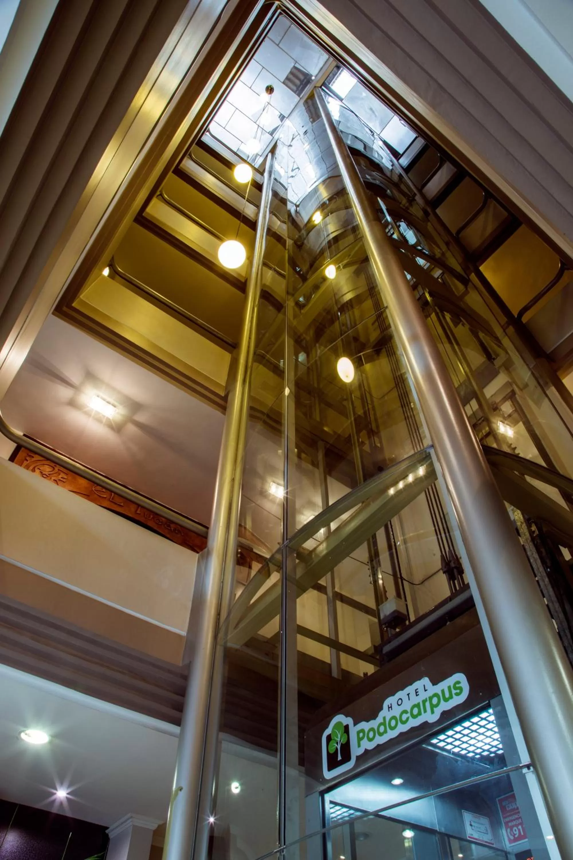 Decorative detail in Hotel Podocarpus