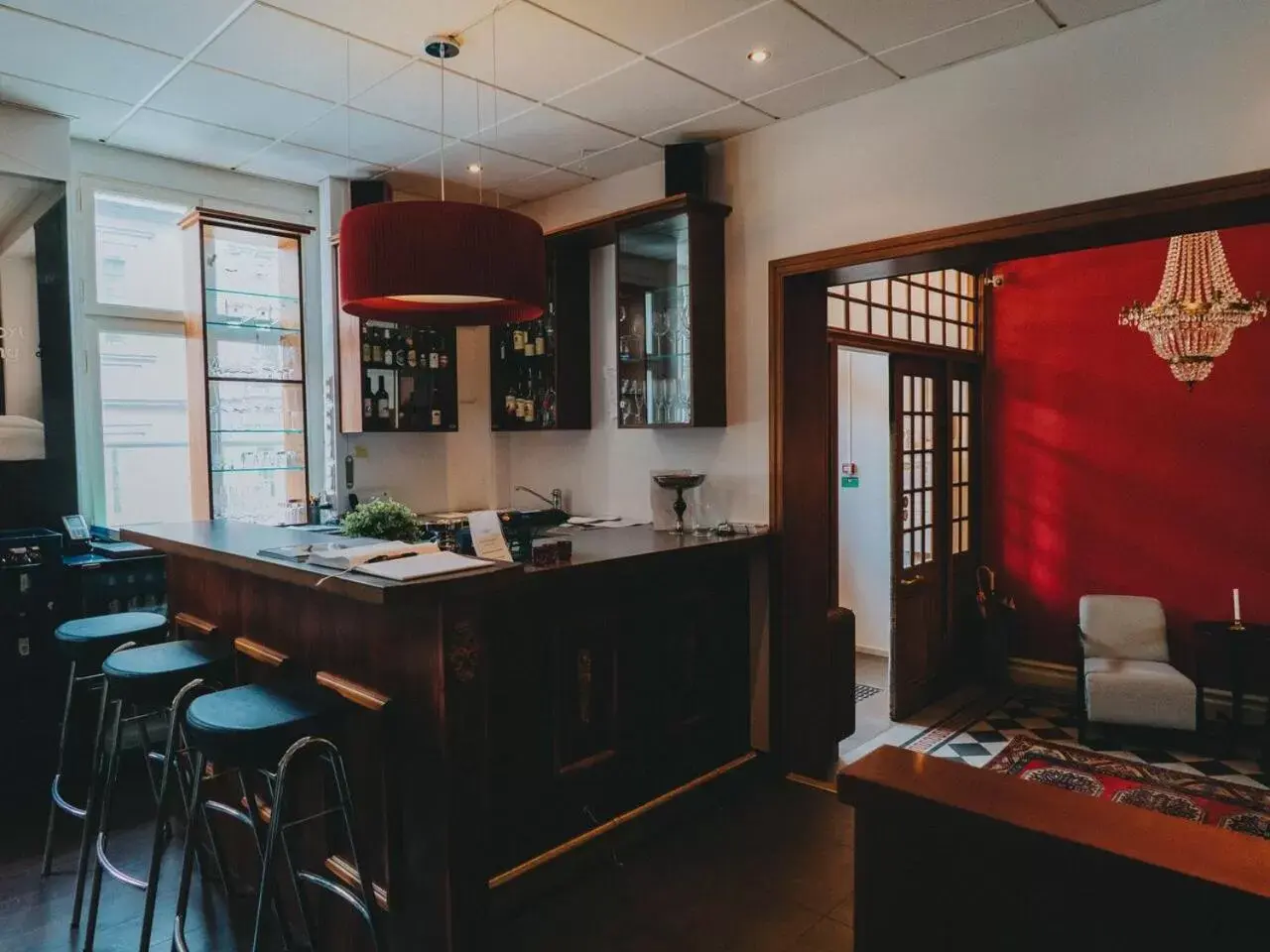 Lobby or reception in Arboga Stadshotell Lobby or reception in Arboga Stadshotell