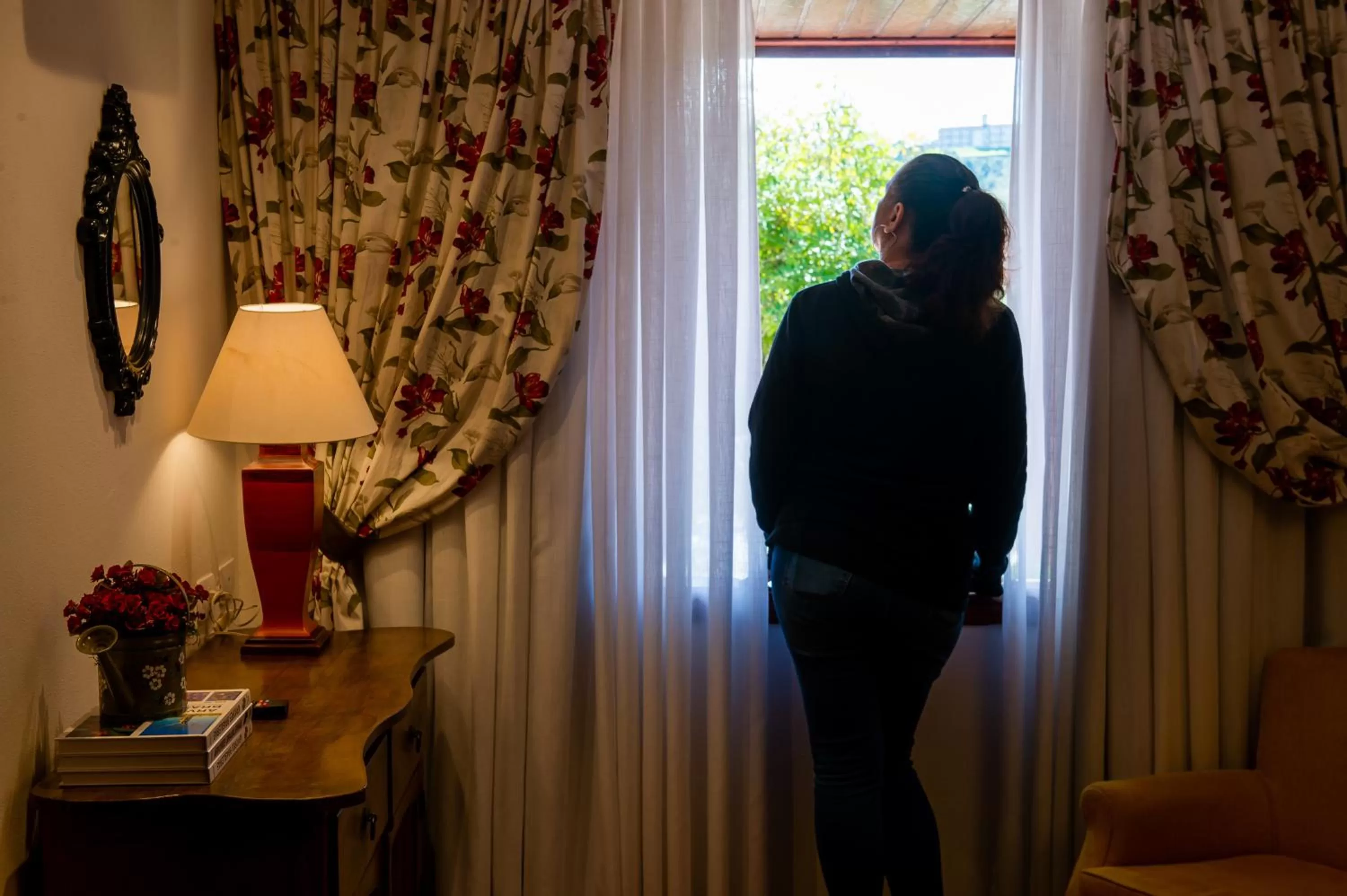 Hot Tub in Pousada das Lavandas