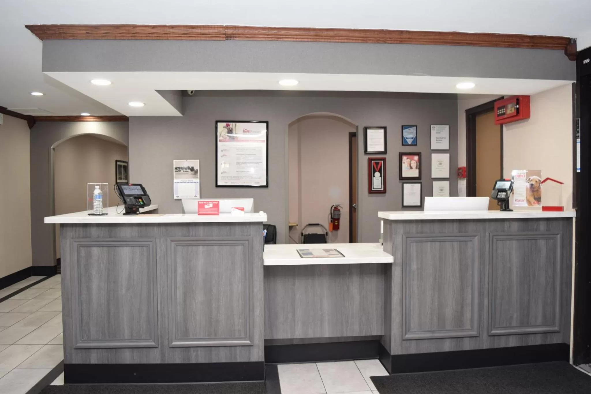 Lobby or reception in Red Roof Inn Batavia
