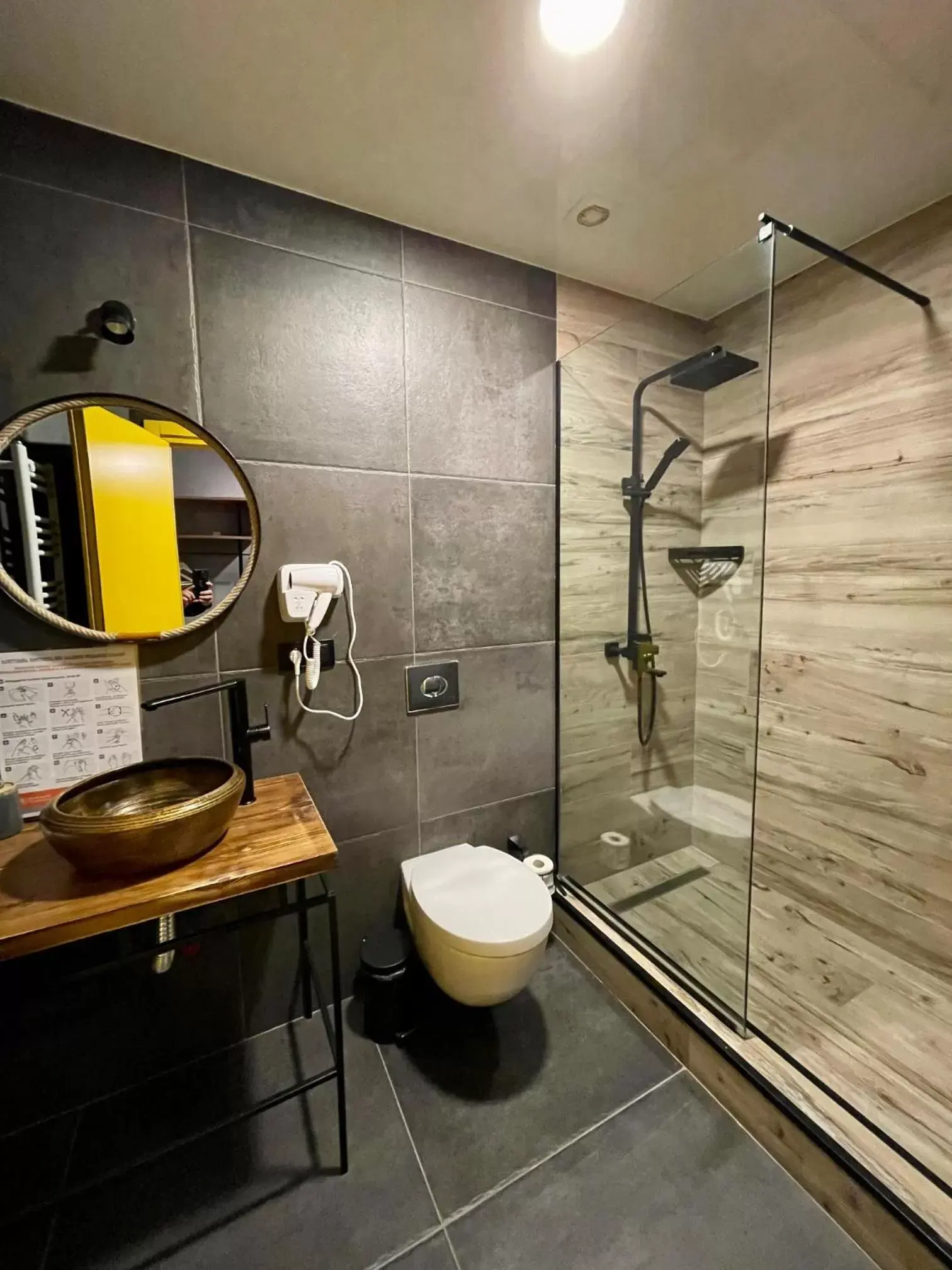 Shower, Bathroom in Gudauri Loft Hotel