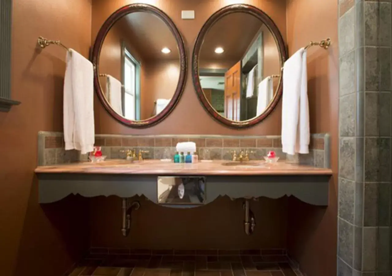 Bathroom in Madonna Inn