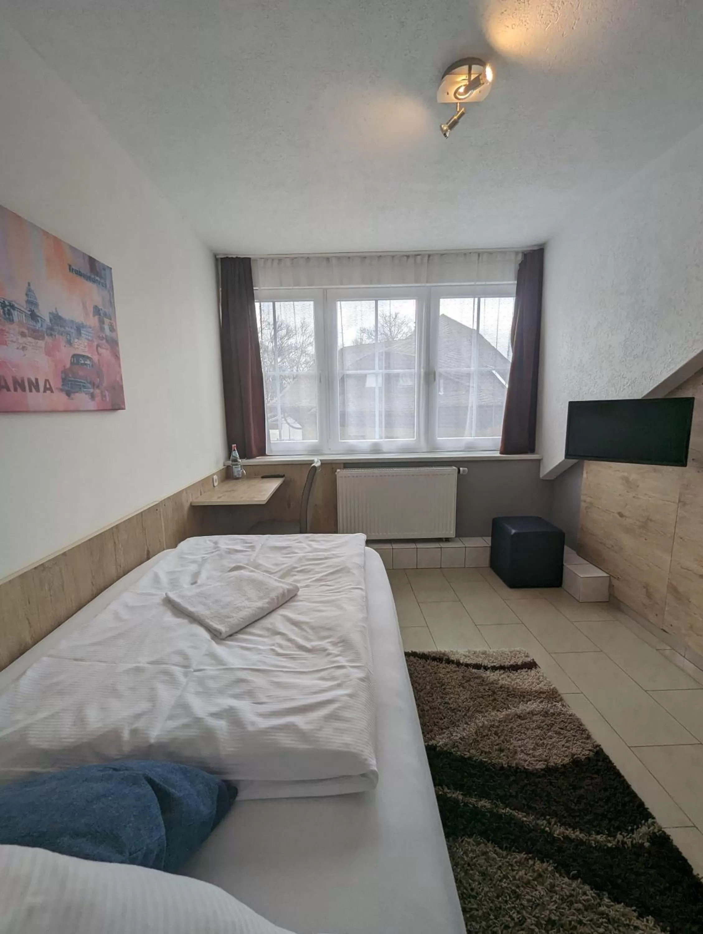 Bed in Hotel Eiserner Anton