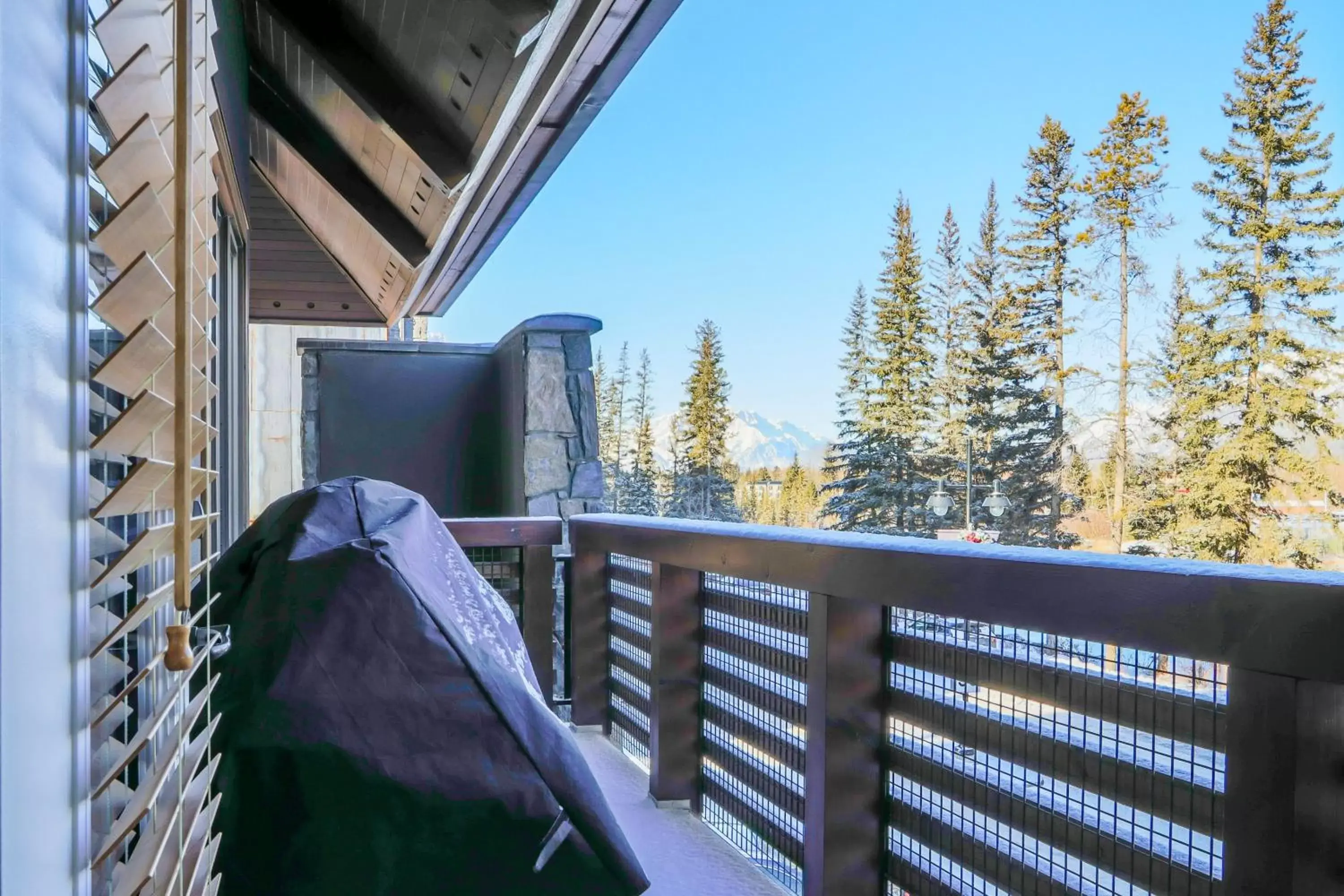 Balcony/Terrace in Tamarack Lodge by Spring Creek Vacations