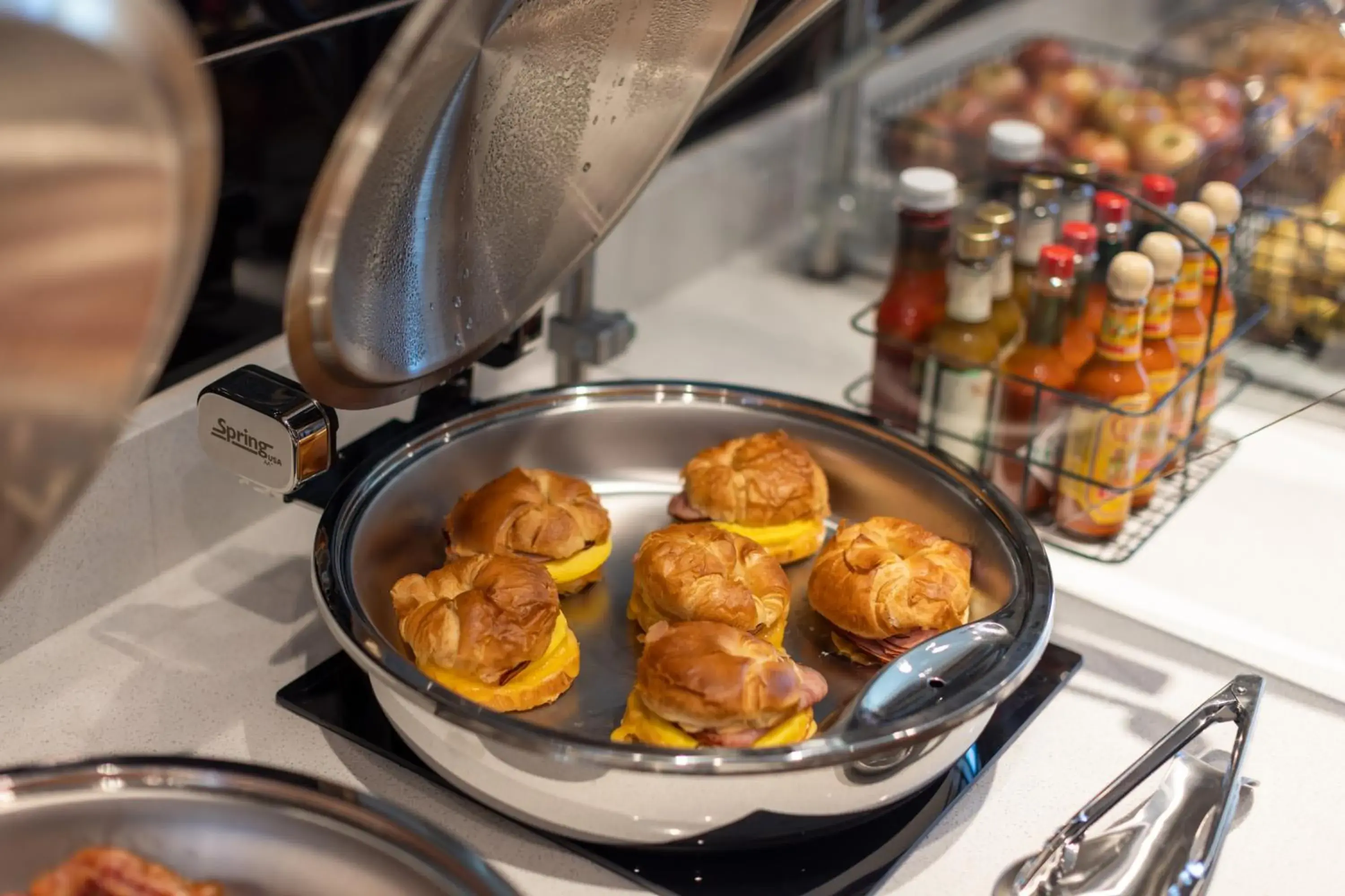 Buffet breakfast in SpringHill Suites by Marriott Tucson at The Bridges