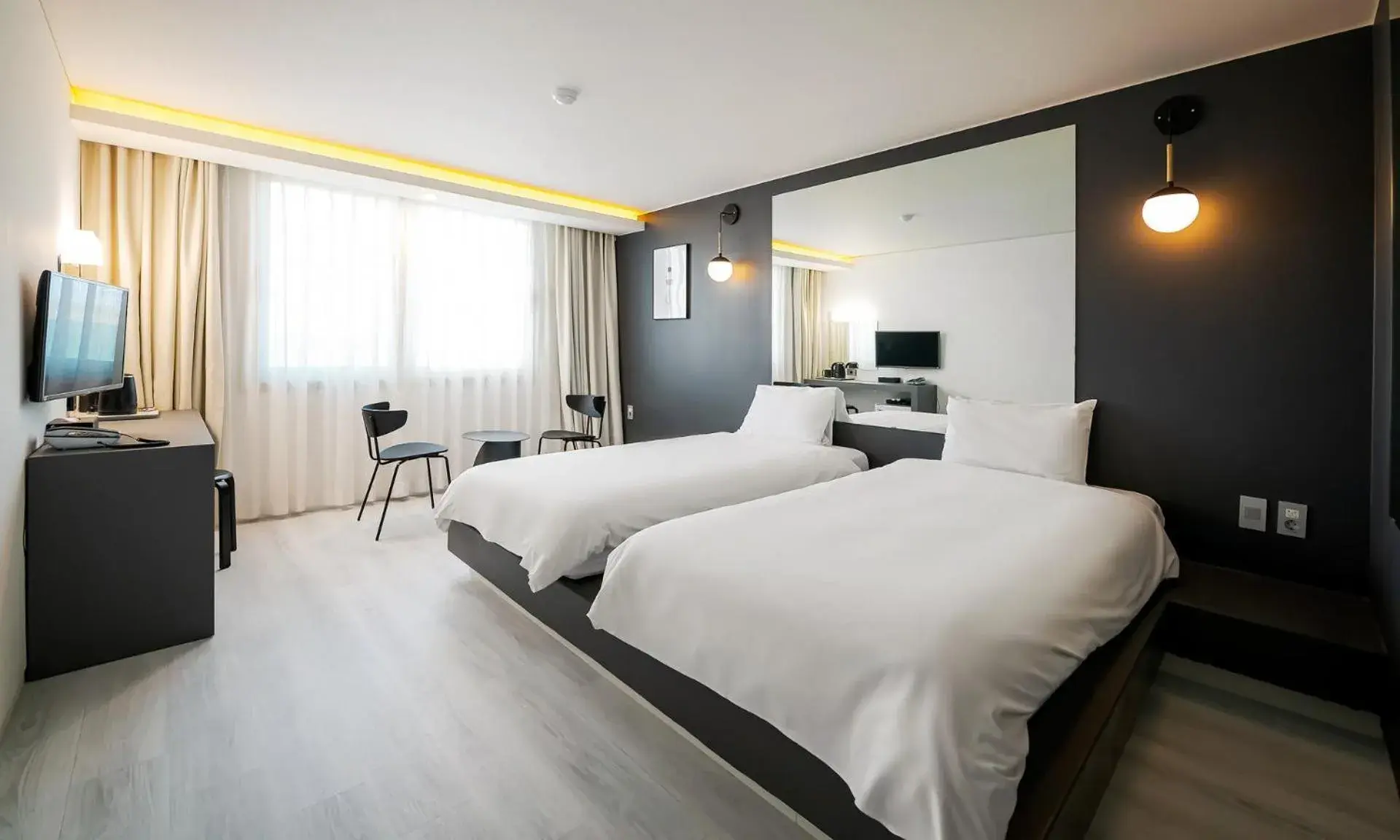 Bed in Pampas Hotel Jeju Bed in Pampas Hotel Jeju