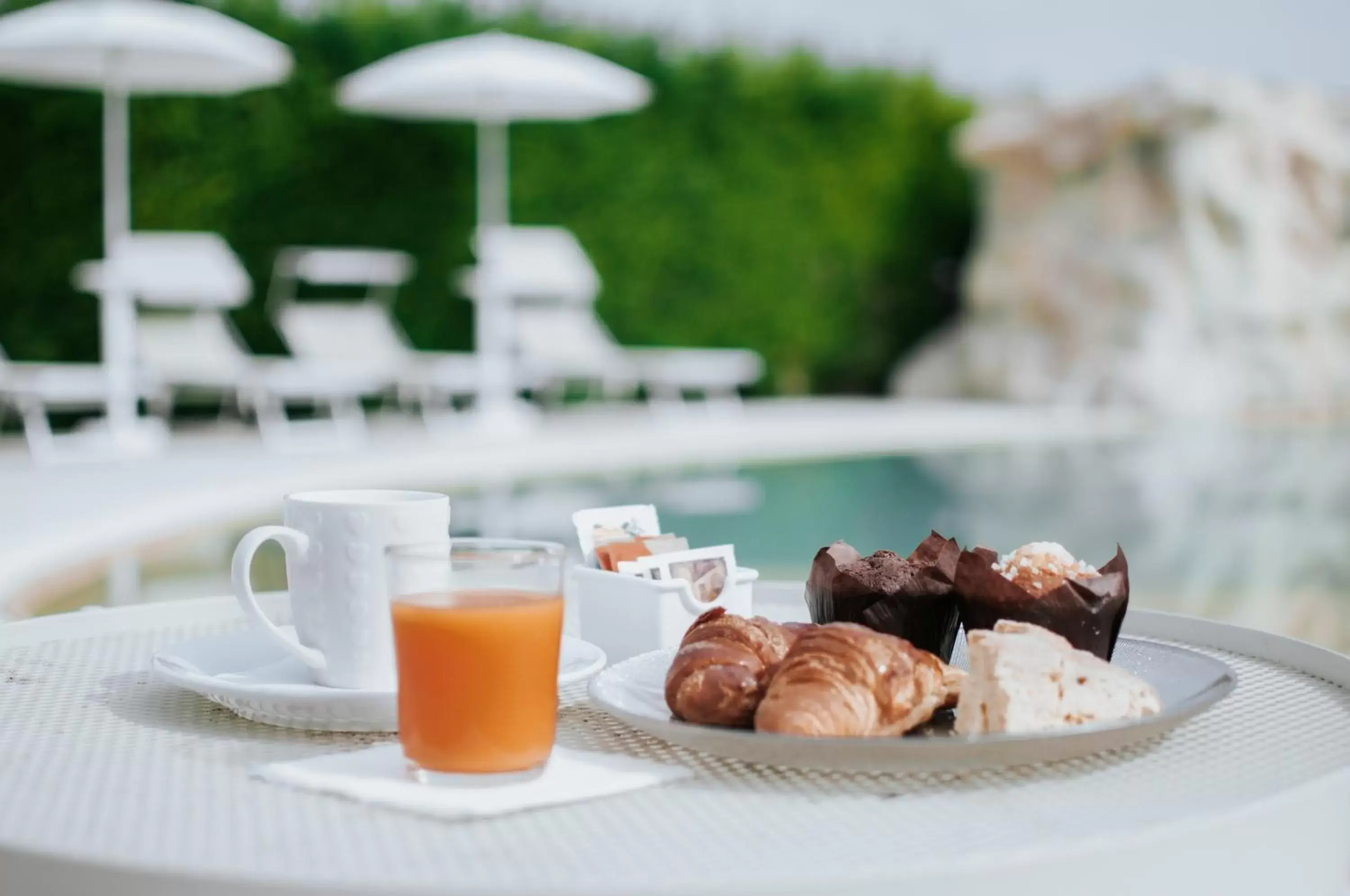 Pool view, Breakfast in Relais Casetta 56