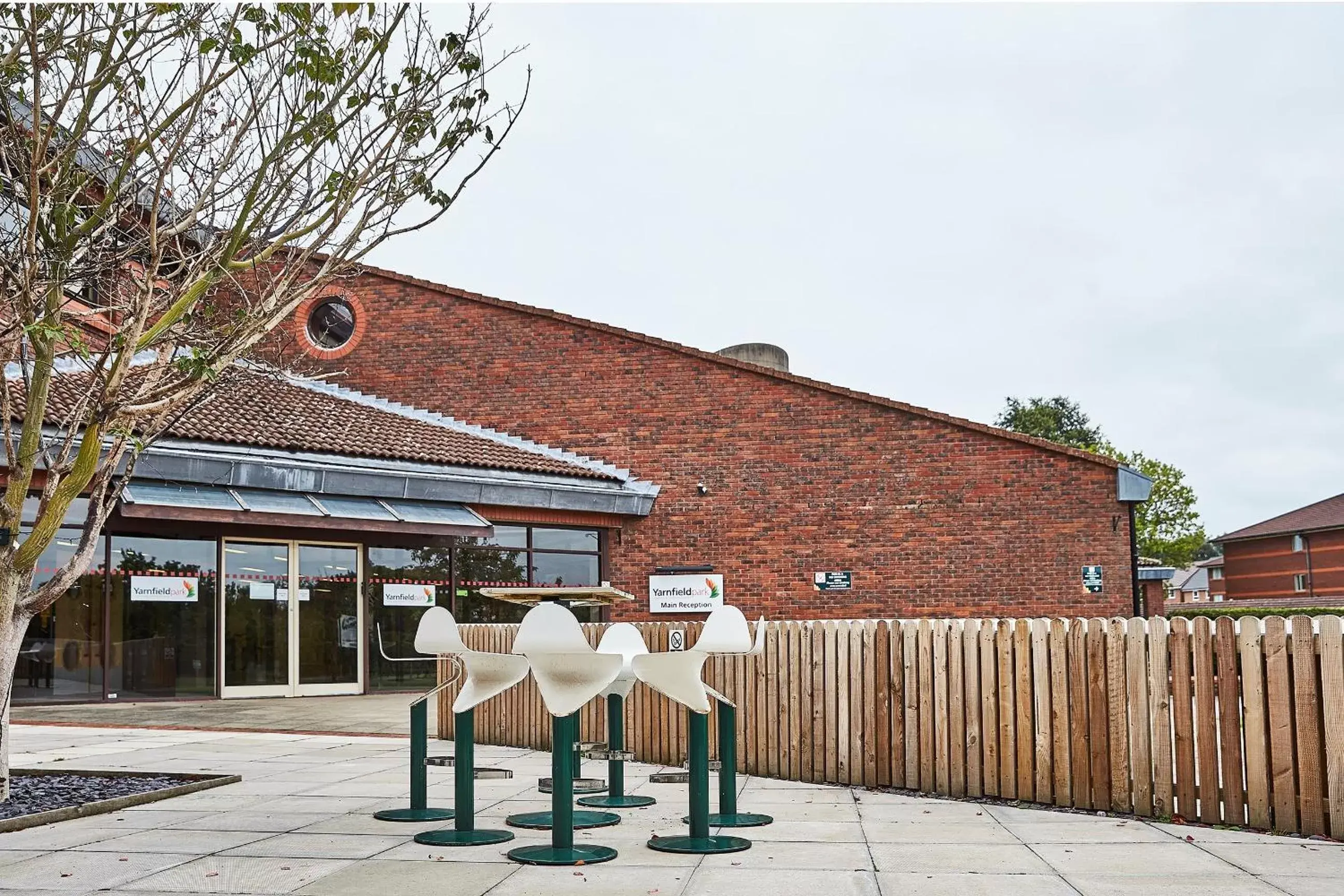 Facade/entrance in Yarnfield Park Training And Conference Centre Facade/entrance in Yarnfield Park Training And Conference Centre