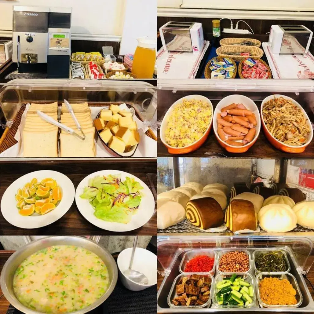 Buffet breakfast in Liwu Hotel Taroko