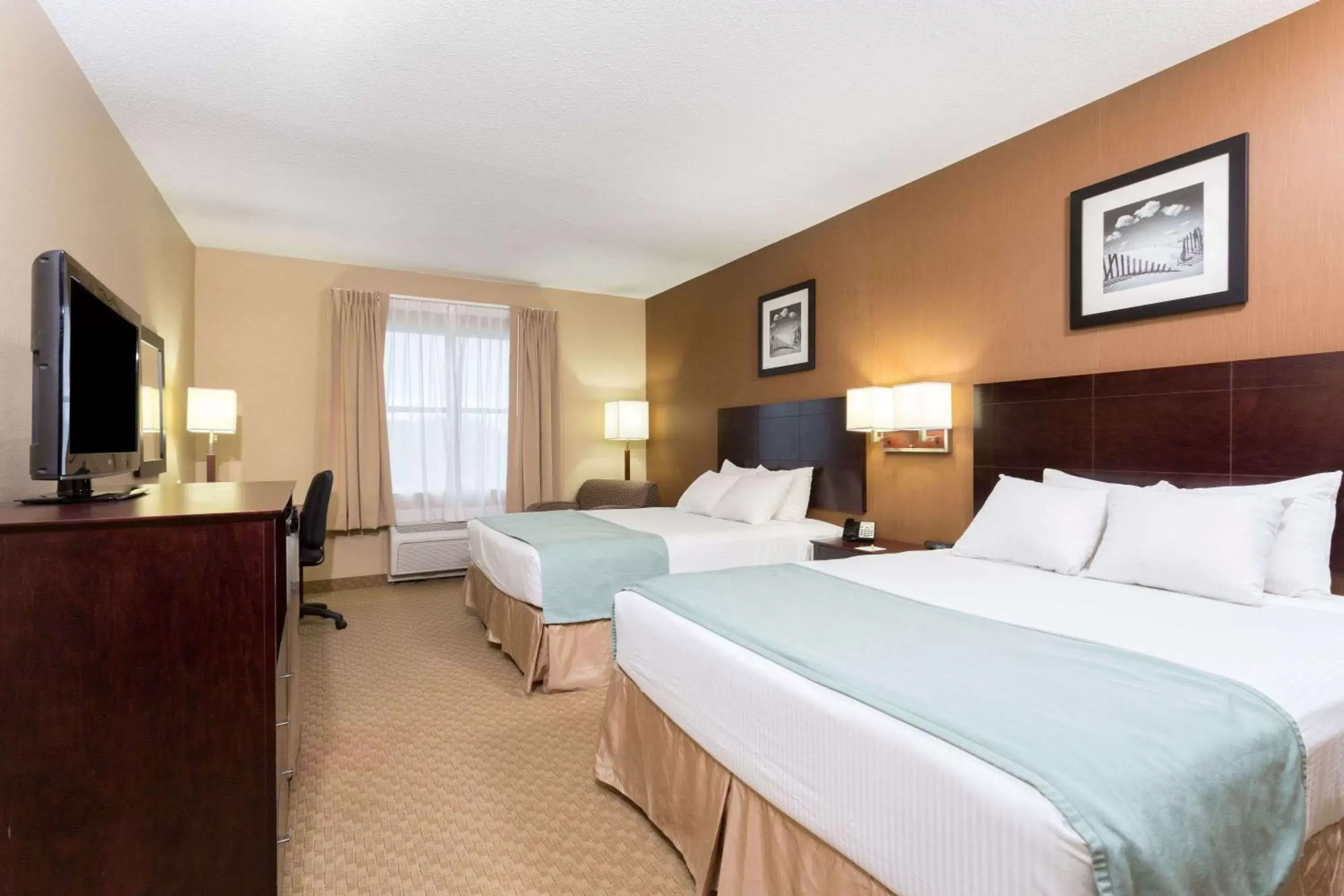 Photo of the whole room, Bed in Palm Coast Hotel & Suites-I-95