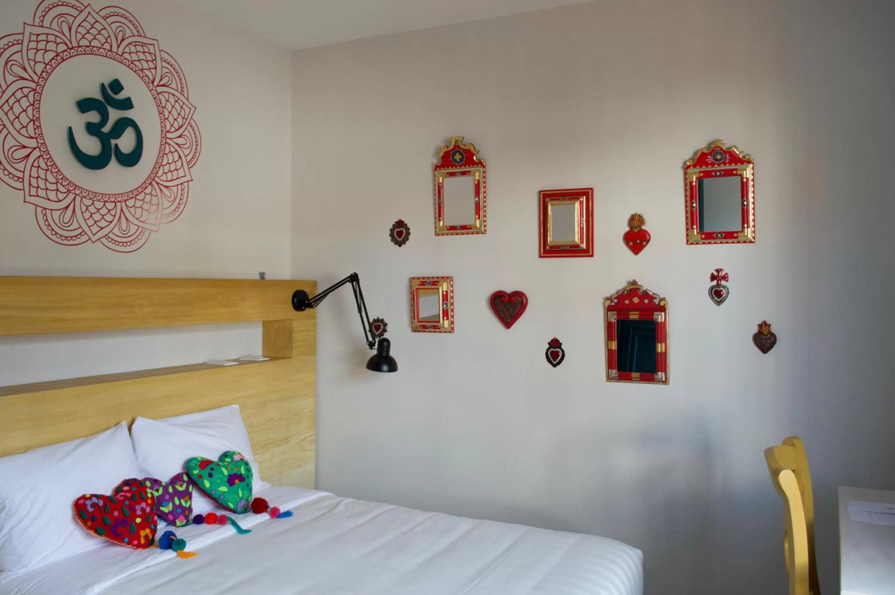 Bed in La Palomilla Bed & Breakfast