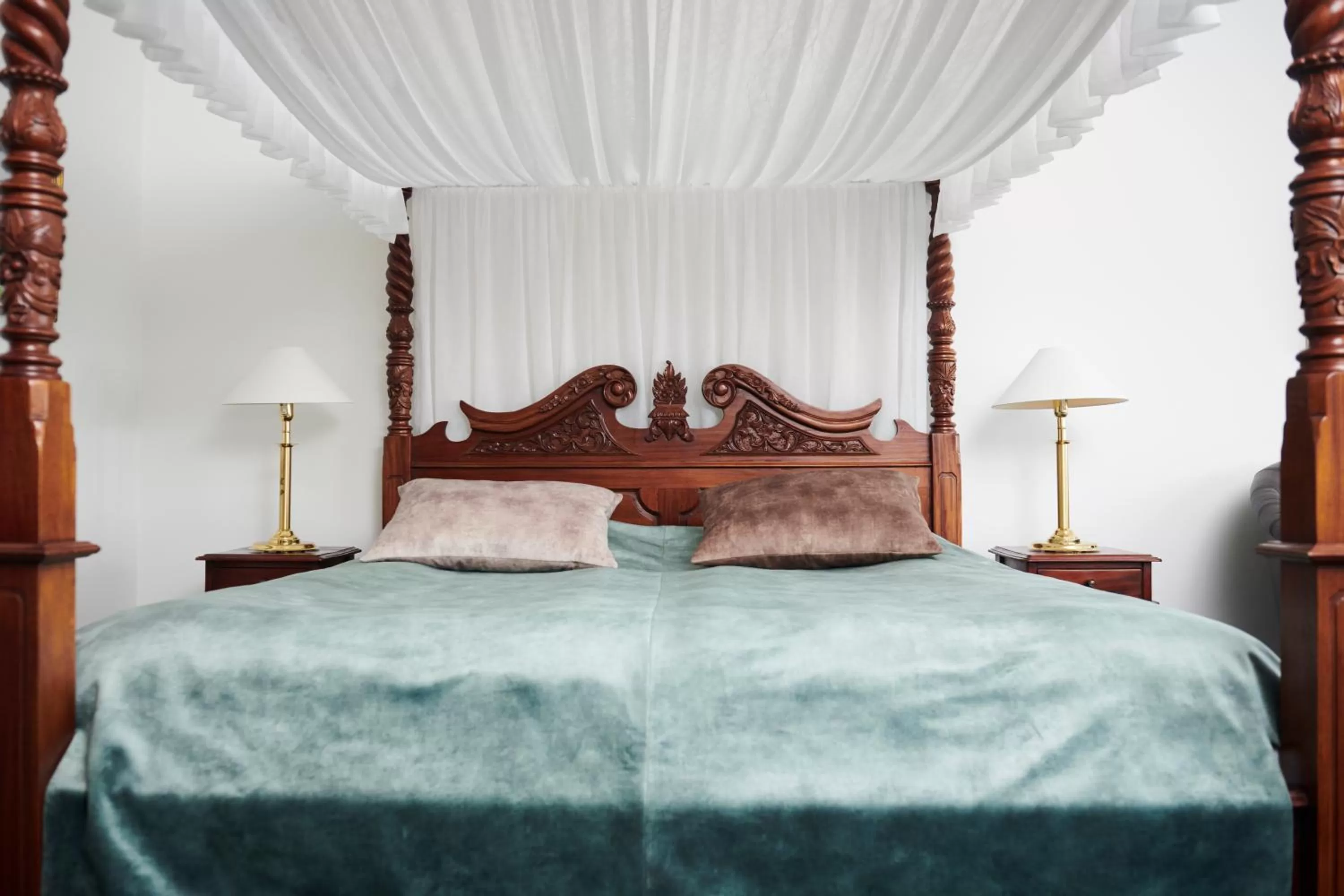 Bed in Tornøes Hotel