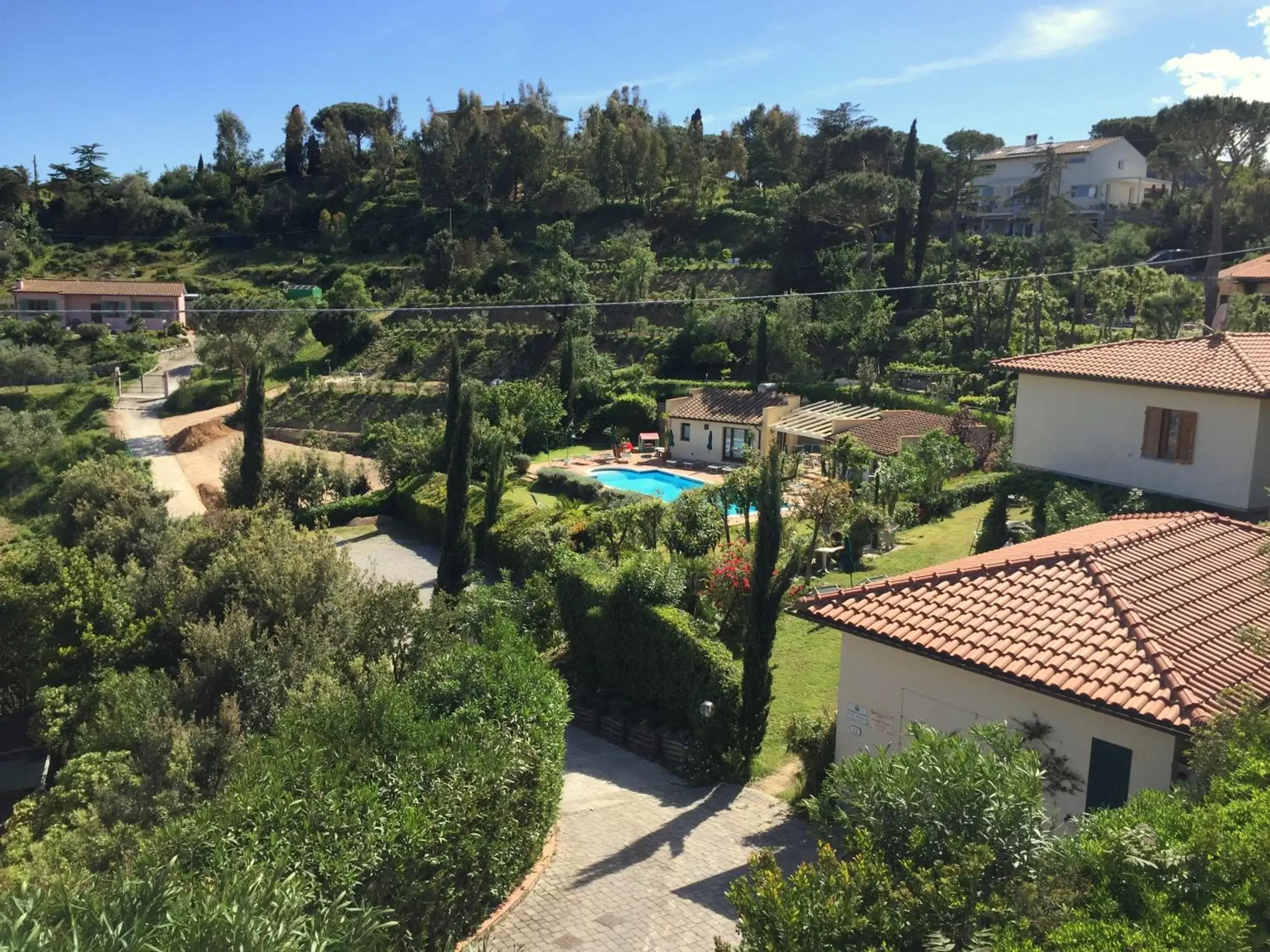 Garden view in Belvedere Residenza Mediterranea
