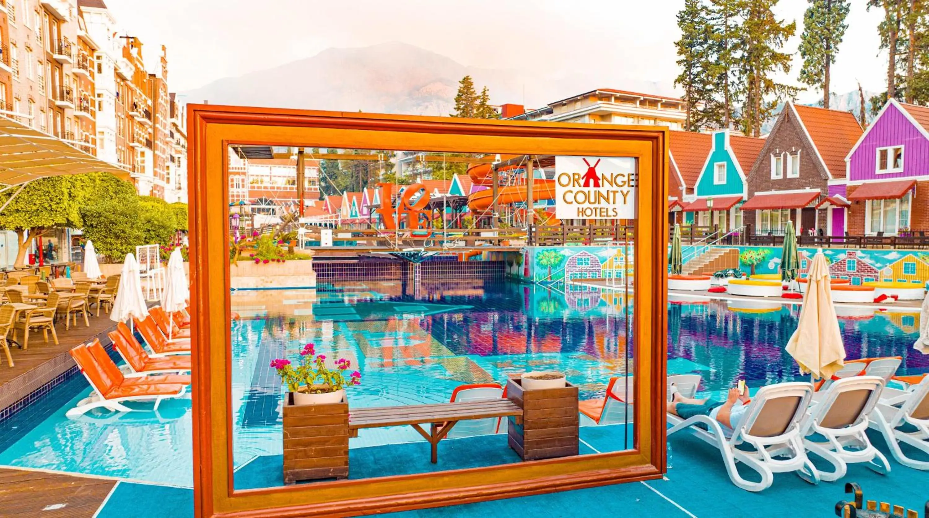 View (from property/room), Pool View in Orange County Kemer - Adult Only