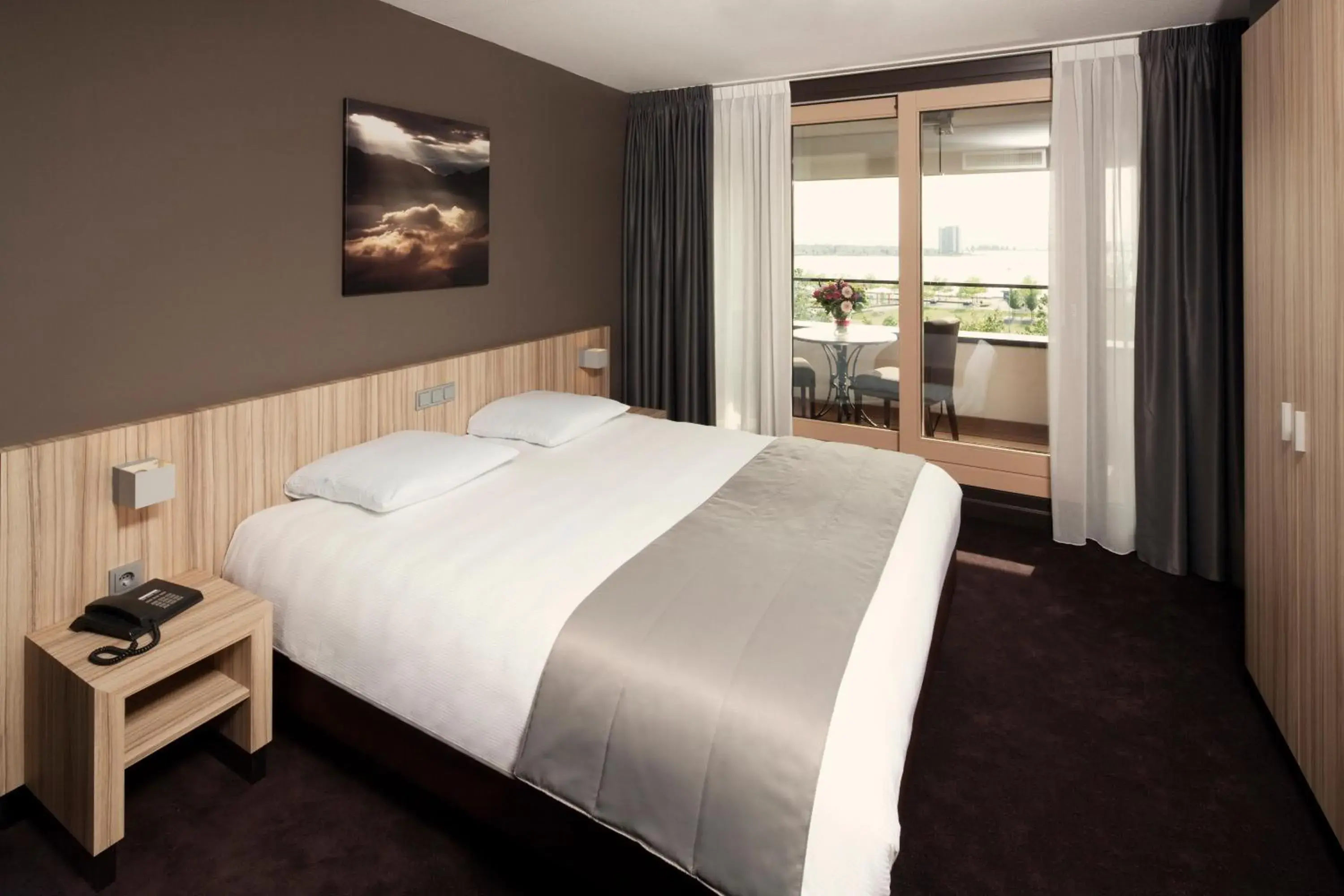 Bed in Fletcher Wellness-Hotel Stadspark
