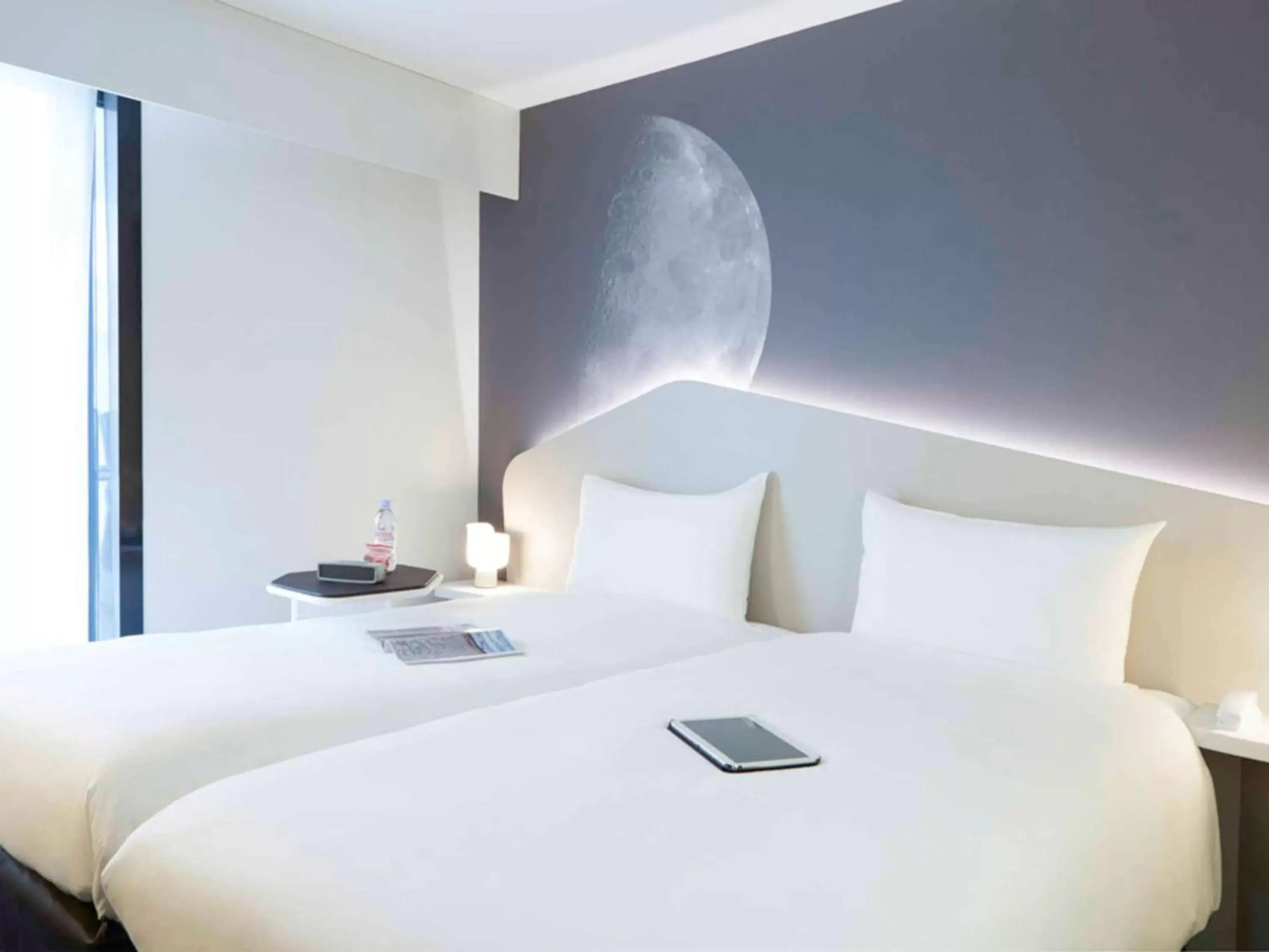 Bedroom, Bed in ibis Styles Paris Charles de Gaulle Airport