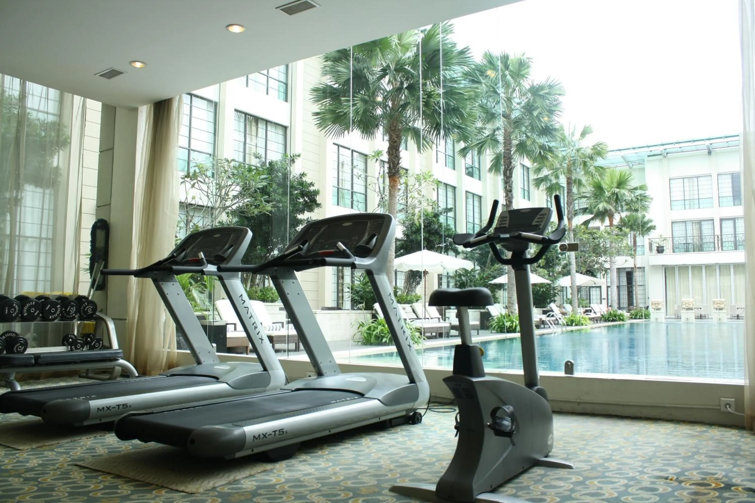 Fitness centre/facilities in Aryaduta Medan