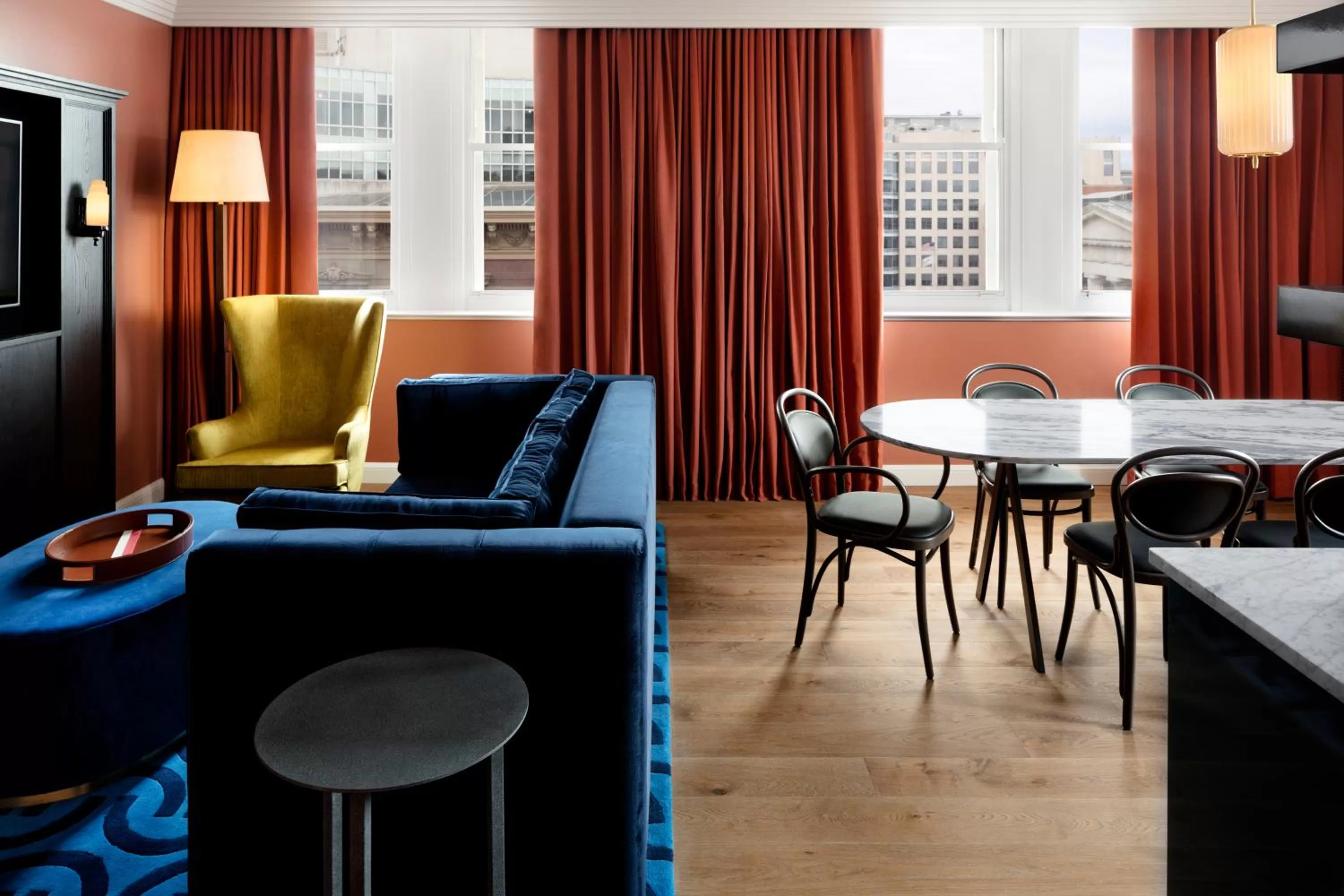 Living room in Riggs Washington DC