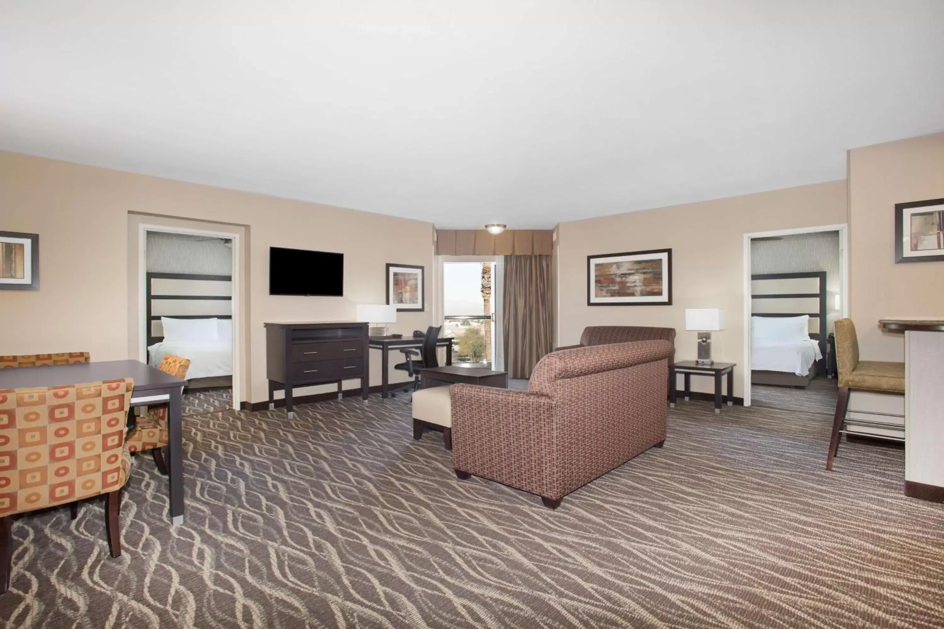 Living room, Seating Area in Homewood Suites by Hilton South Las Vegas