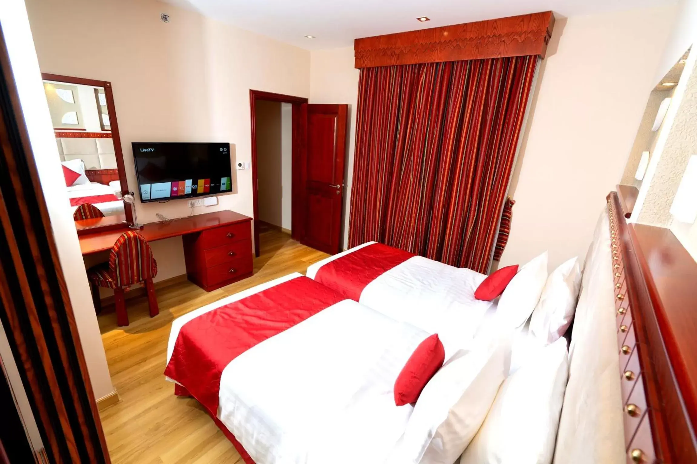 Bedroom in Al Liwan Suites Rawdat Al Khail