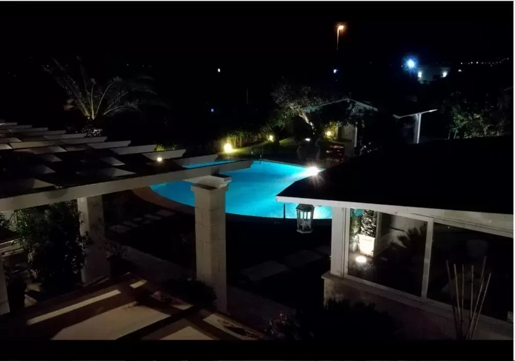 Pool View in Villa Caramia