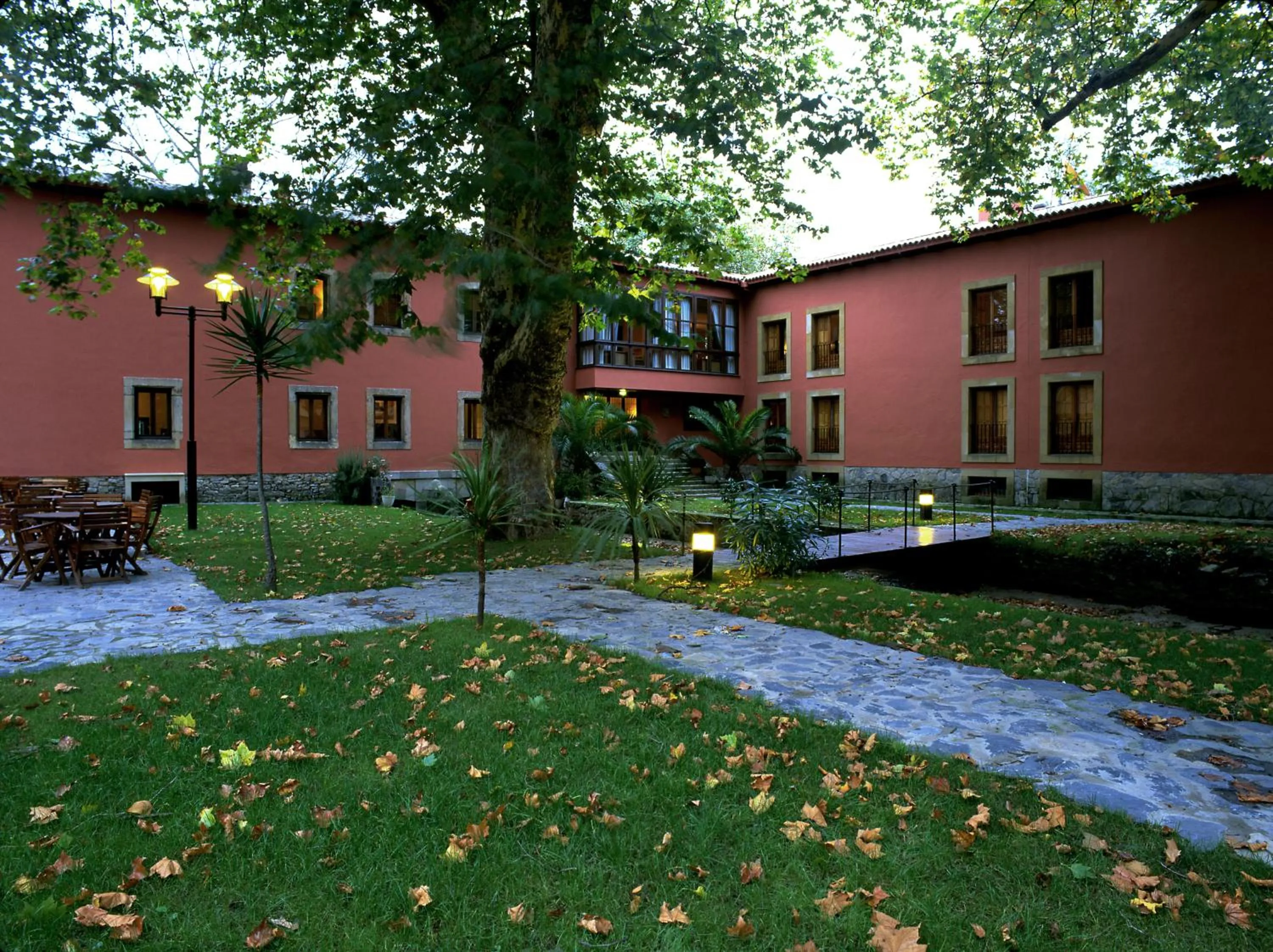 Garden in Parador de Gijón
