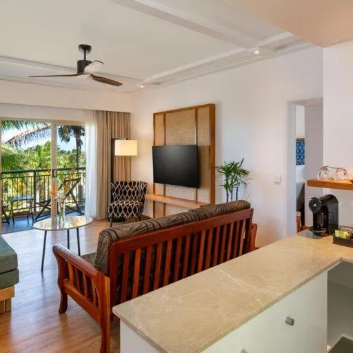 Living room in Outrigger Fiji Beach Resort