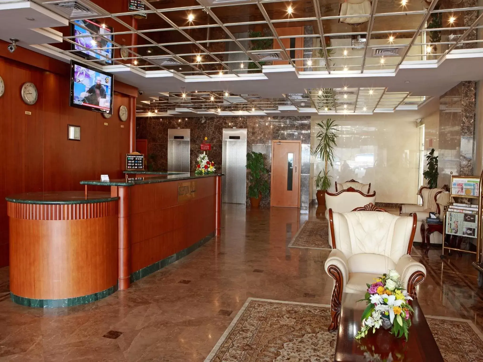 Lobby or reception, Lobby/Reception in Rose Garden Hotel Apartments - Bur Dubai