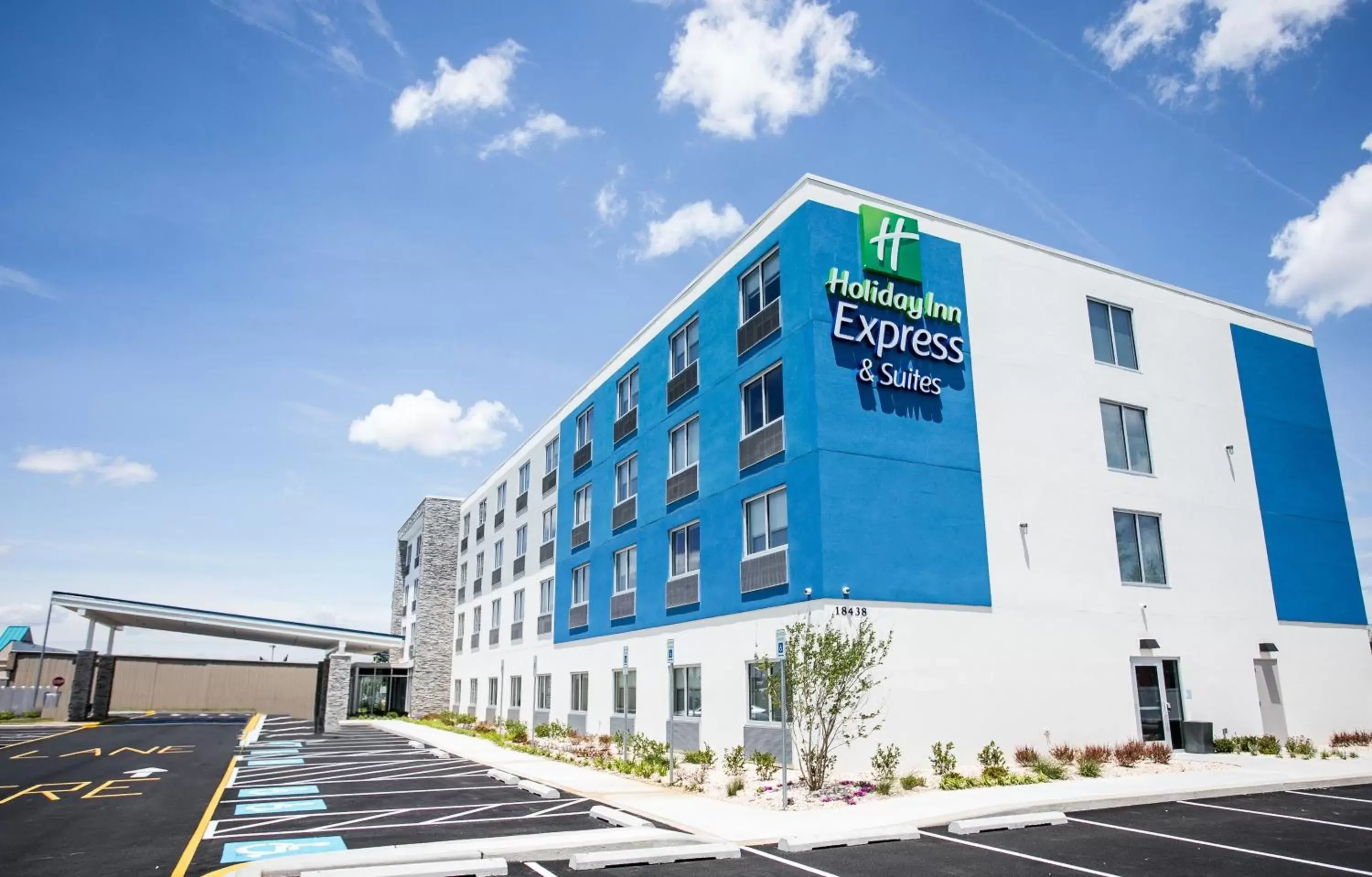 Property building in Holiday Inn Express & Suites Rehoboth Beach, an IHG Hotel