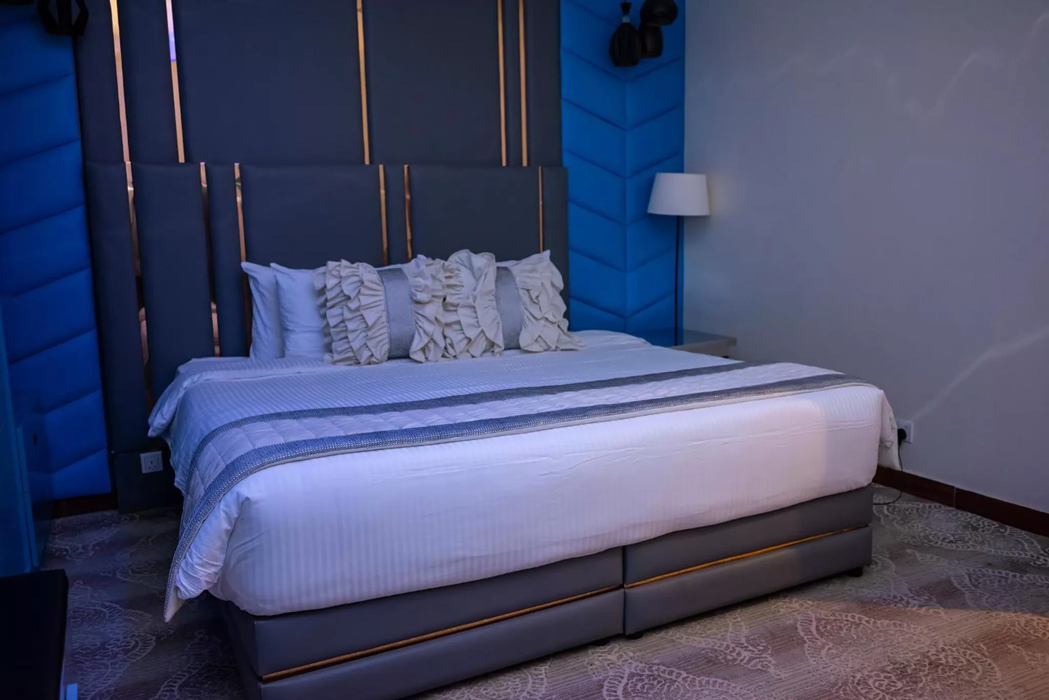 Bed in Meral Crown Hotel