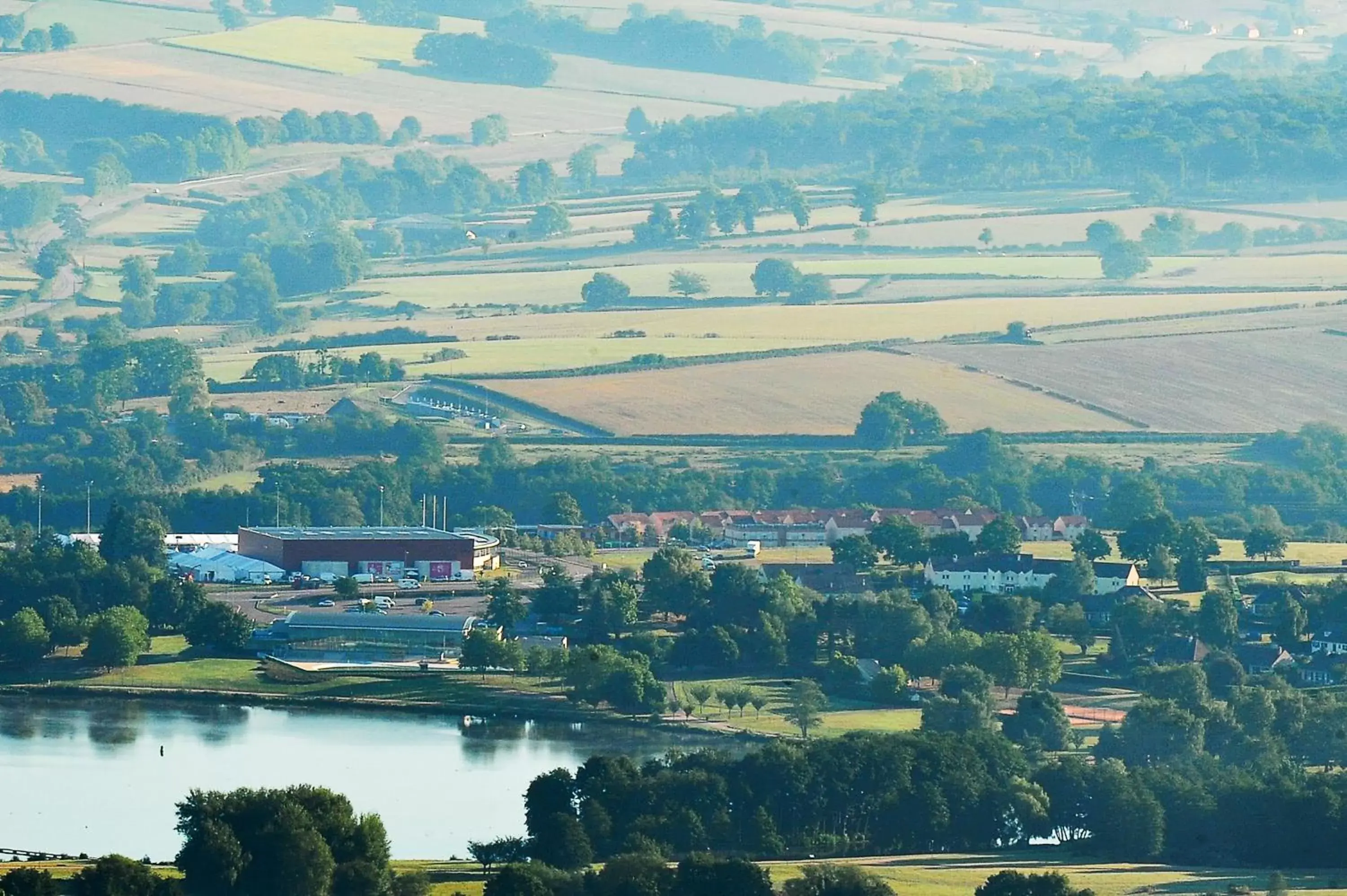 Natural landscape, Bird's-eye View in Hotel ibis Autun