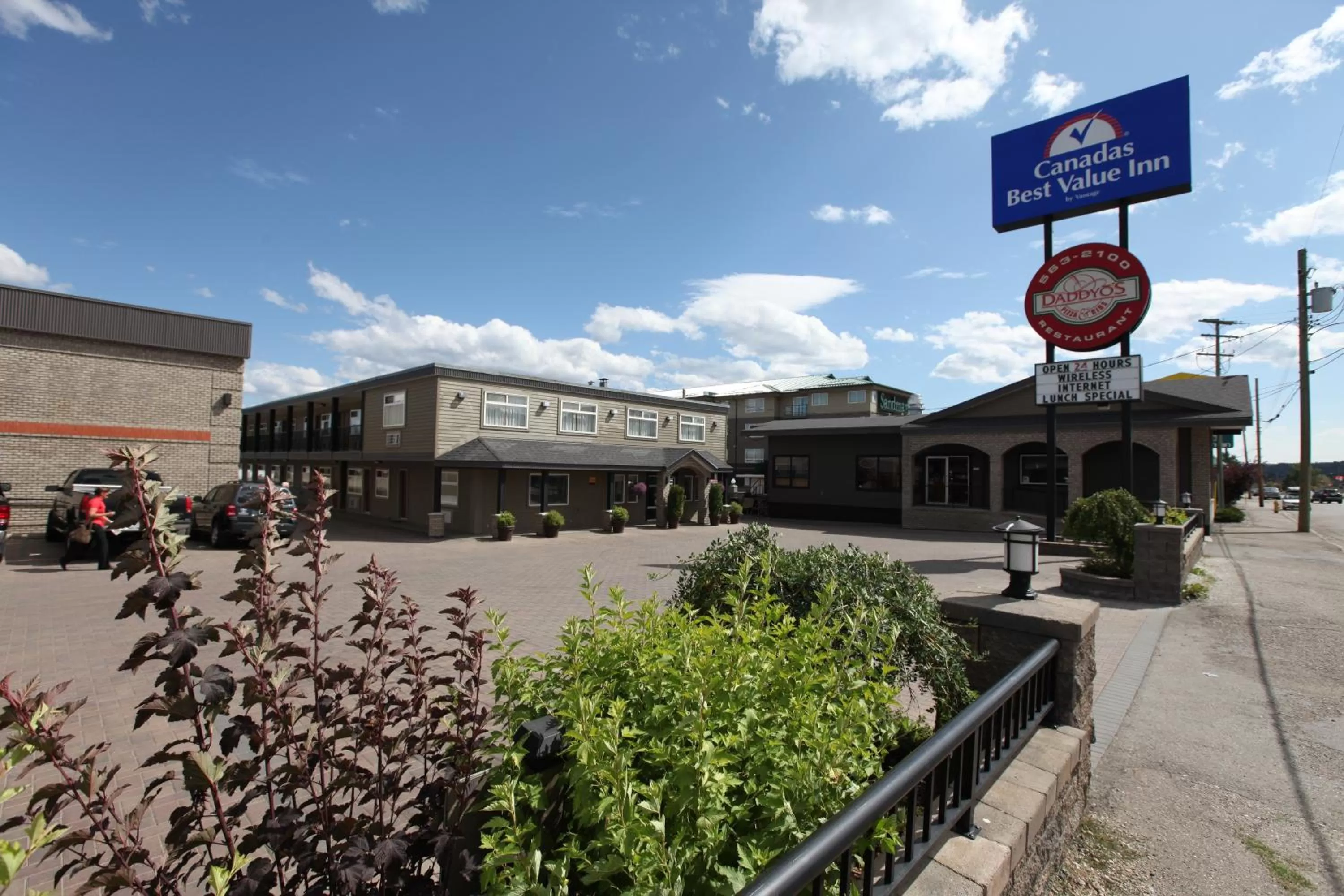 Facade/entrance in Canadas Best Value Inn-Prince George