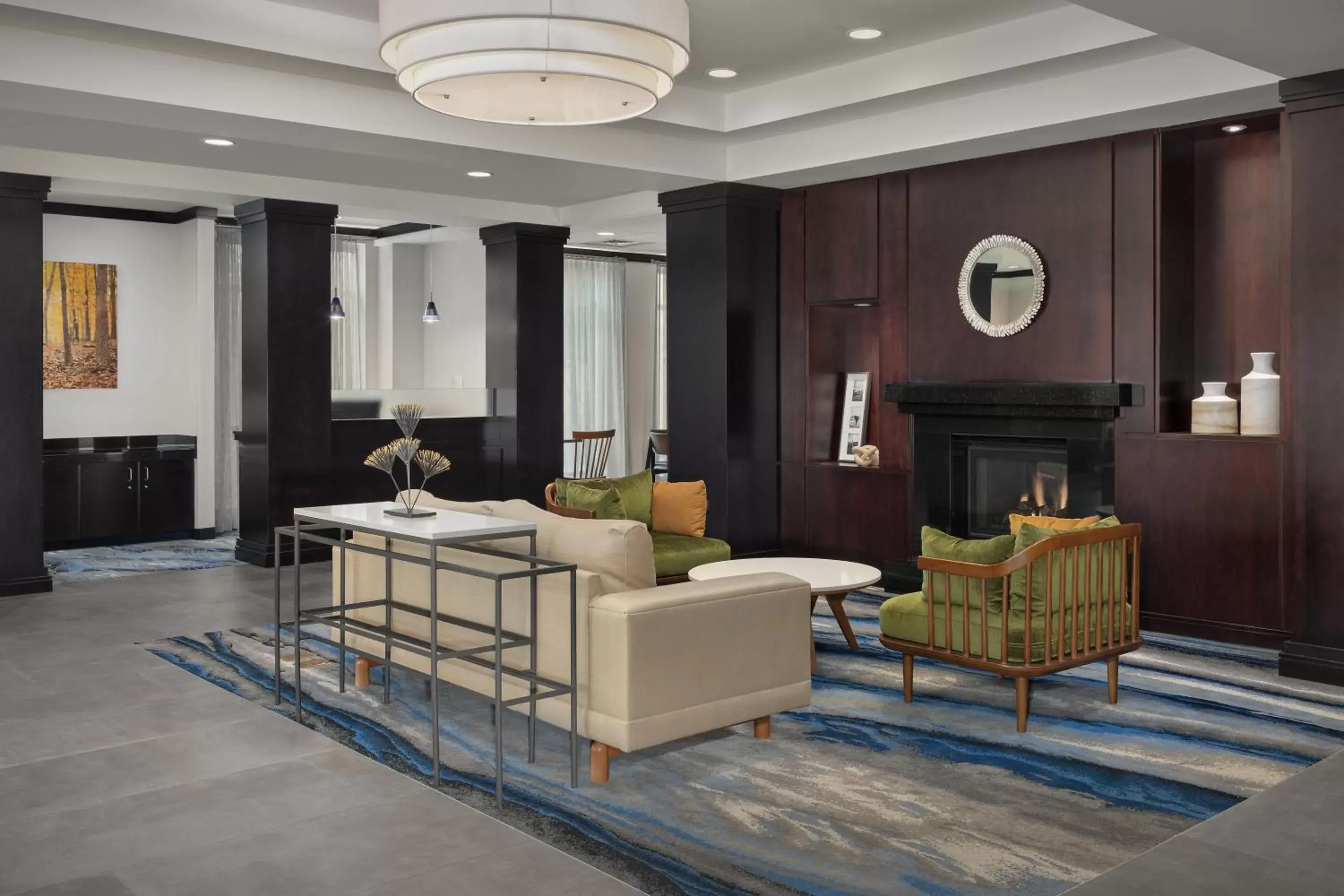 Lobby or reception, Lobby/Reception in Fairfield by Marriott Tacoma Puyallup
