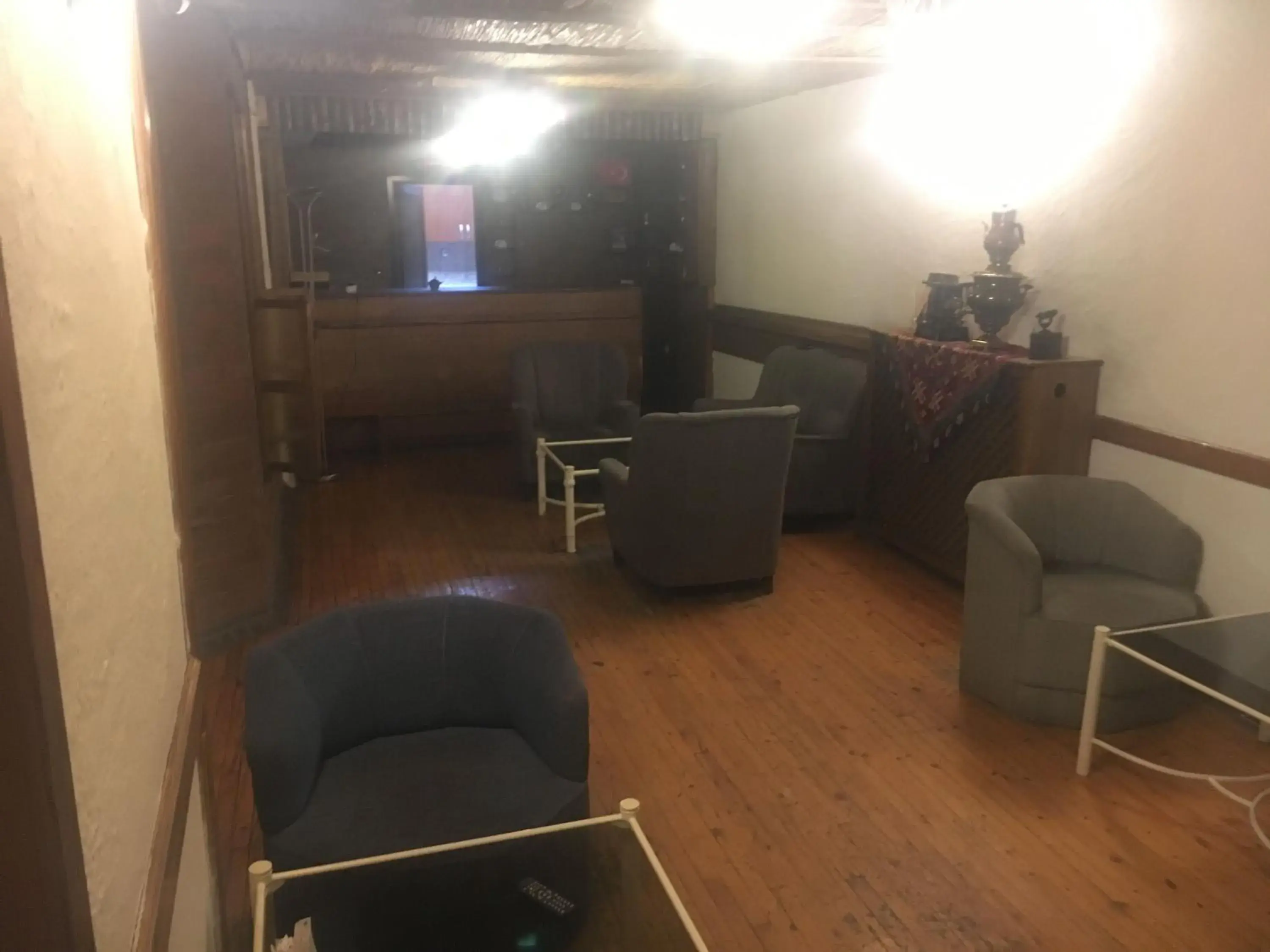 Communal lounge/ TV room, Seating Area in Baykara Hotel