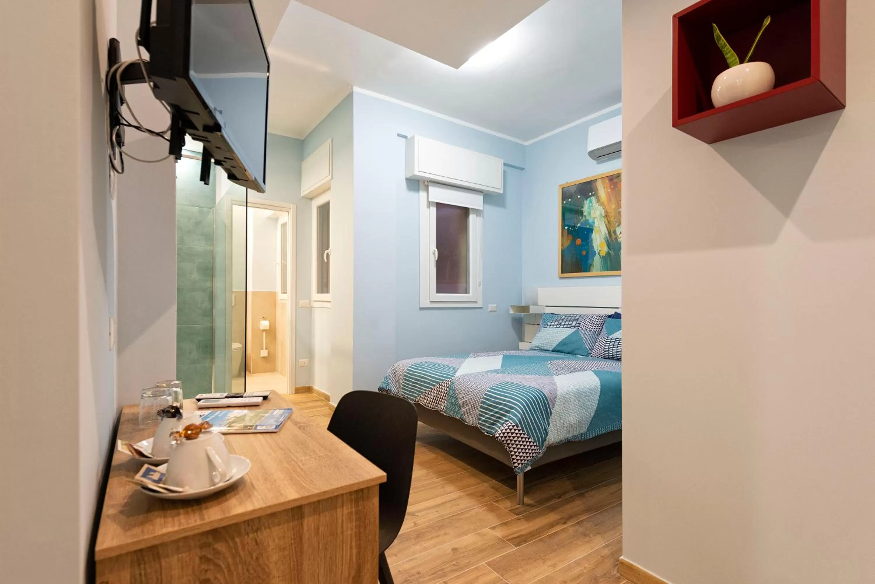 Bedroom, Bed in RomeCookSea Guesthouse Affittacamere