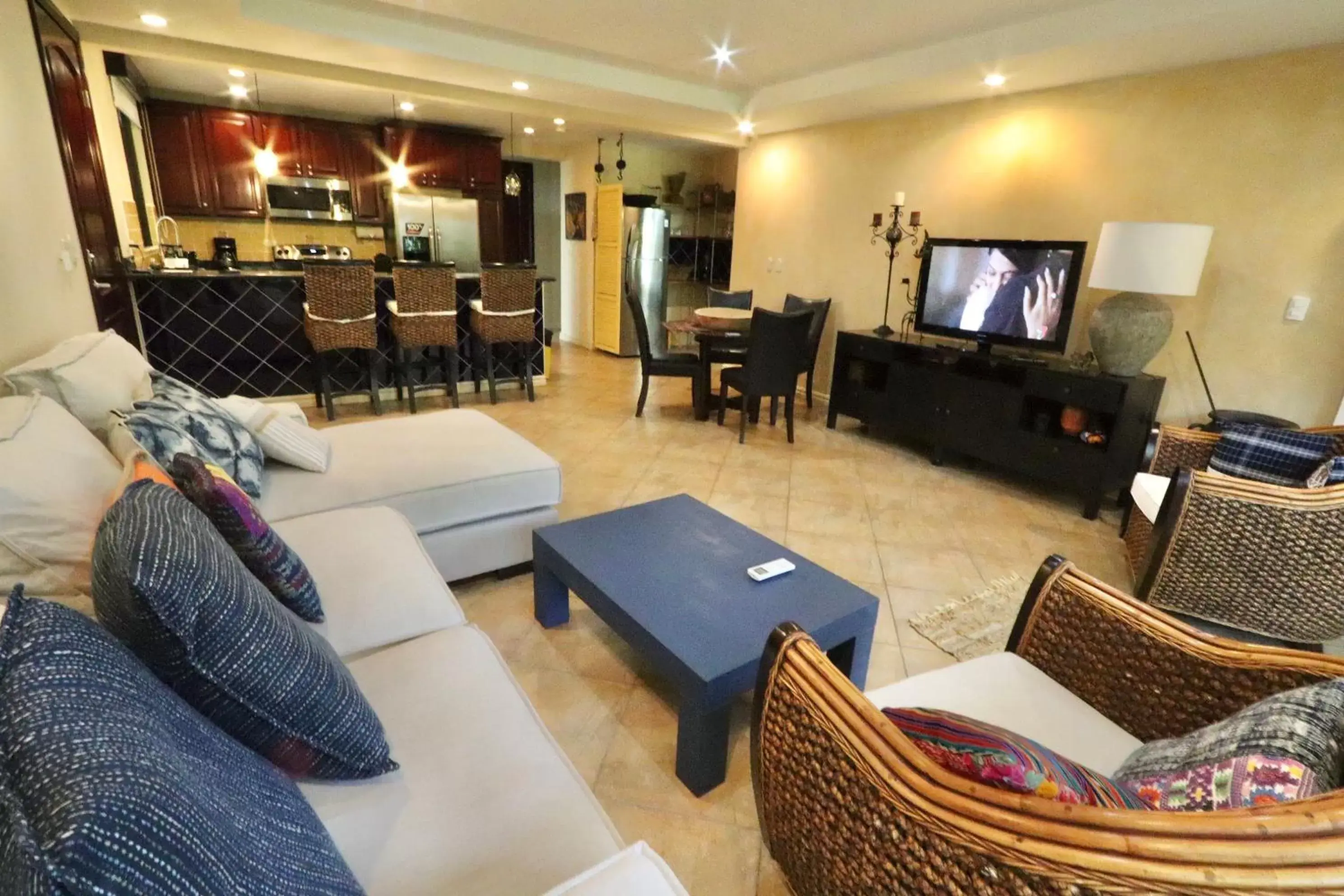 Living room, Seating Area in Monte Carlo Luxury Condominiums