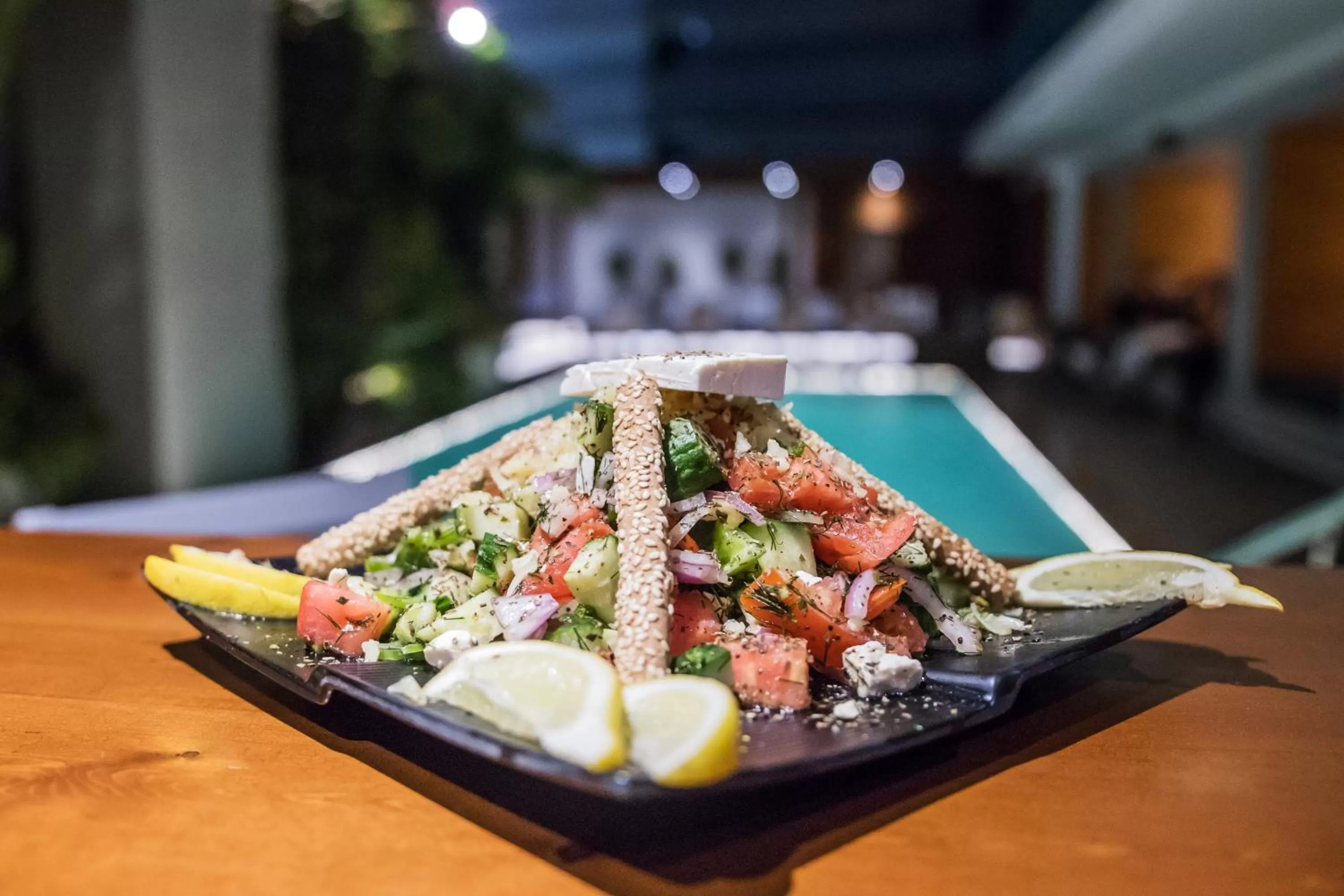 Food and drinks in Manousos City Hotel