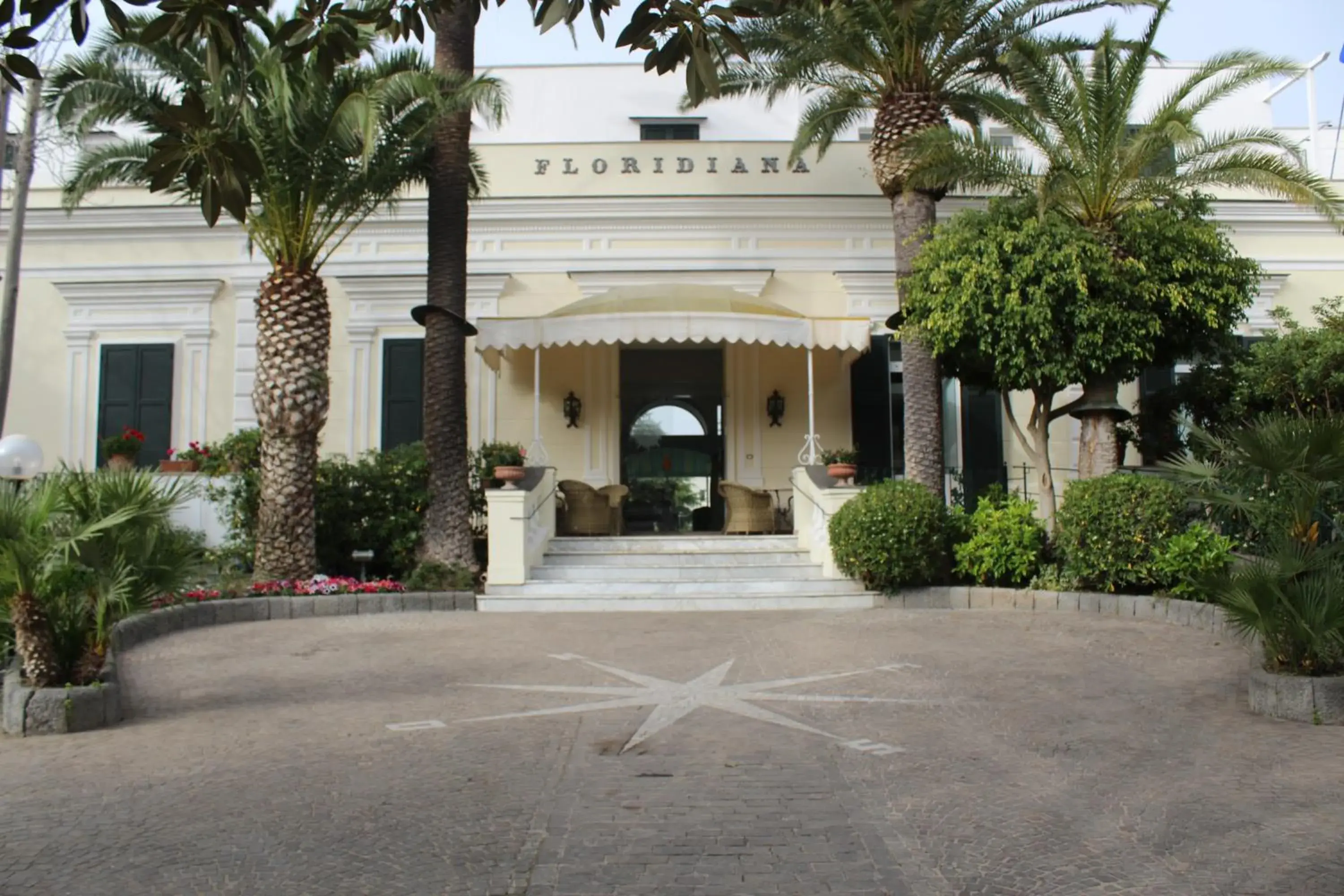 Facade/entrance in Hotel Floridiana Terme