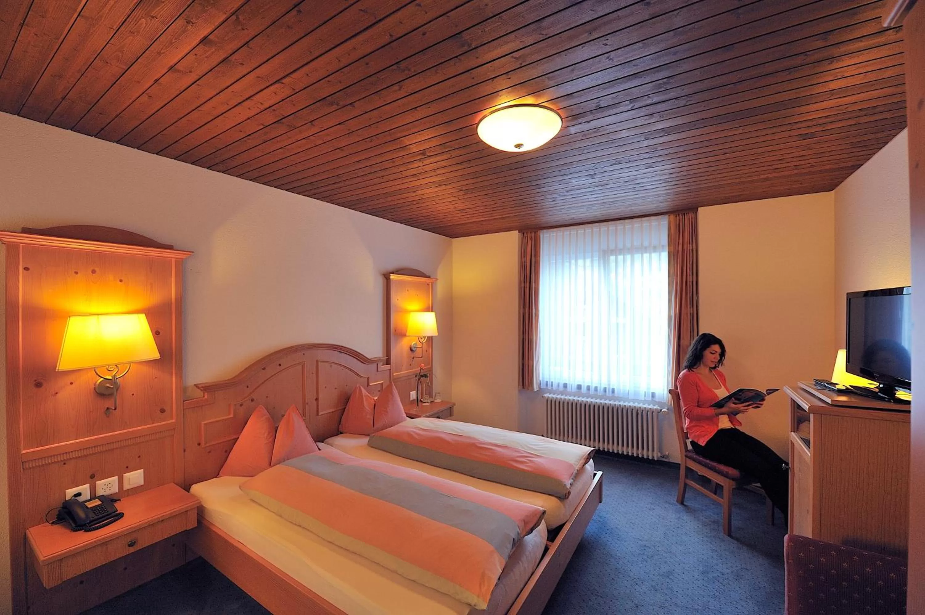 Bed in Hotel Engelberg "mein Trail Hotel"