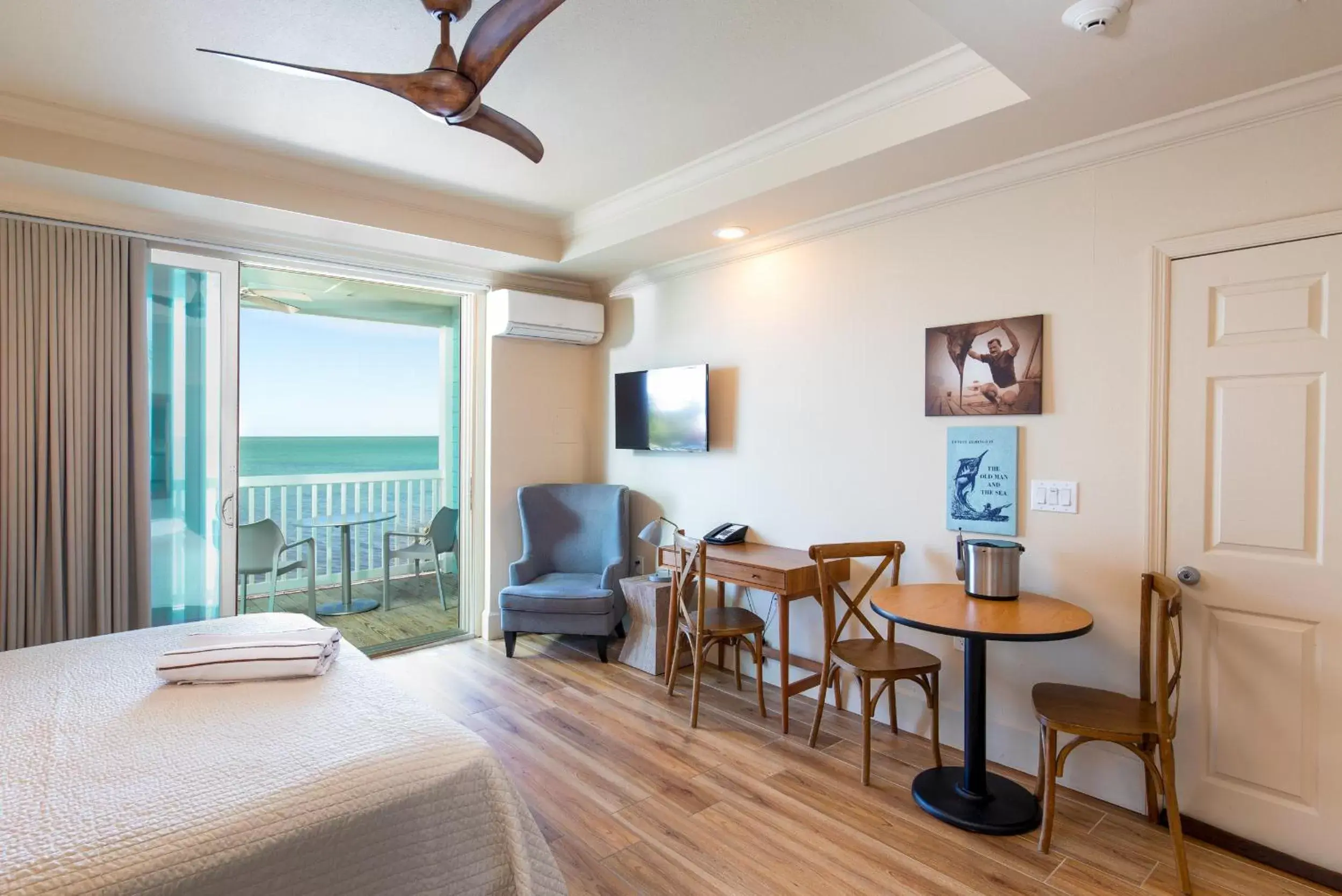 Premium Waterfront Room with King Bed Balcony (Accessible) in Lime Tree Bay Resort Premium Waterfront Room with King Bed Balcony (Accessible) in Lime Tree Bay Resort