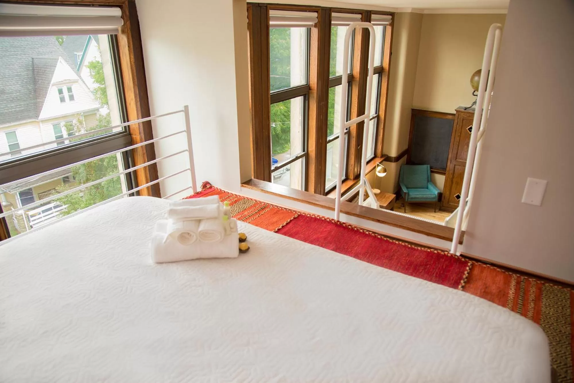 Bed in School 31 Lofts