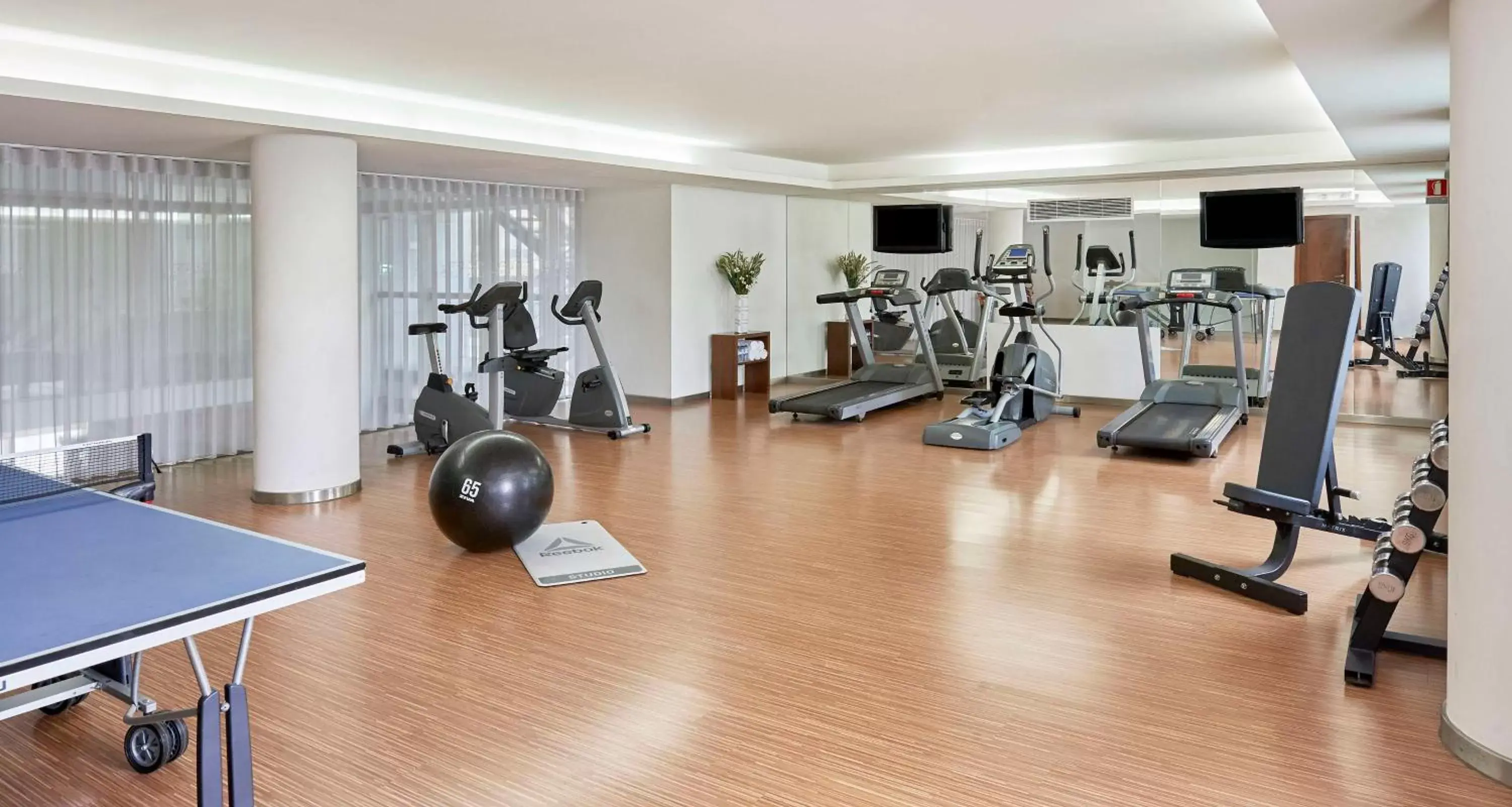 Fitness centre/facilities, Fitness Center/Facilities in NH Coimbra Dona Ines