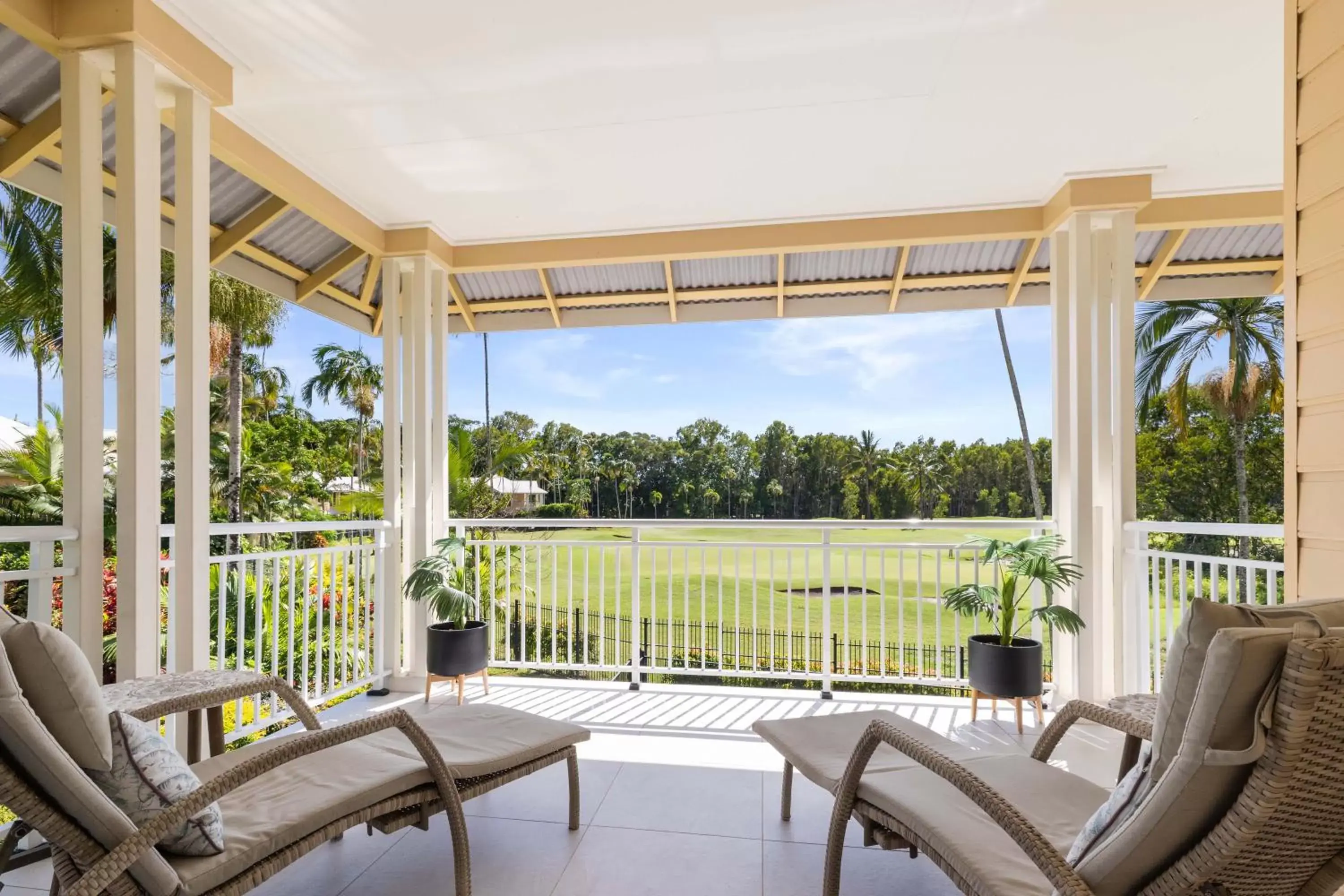 Balcony/Terrace in Paradise Links Resort Port Douglas